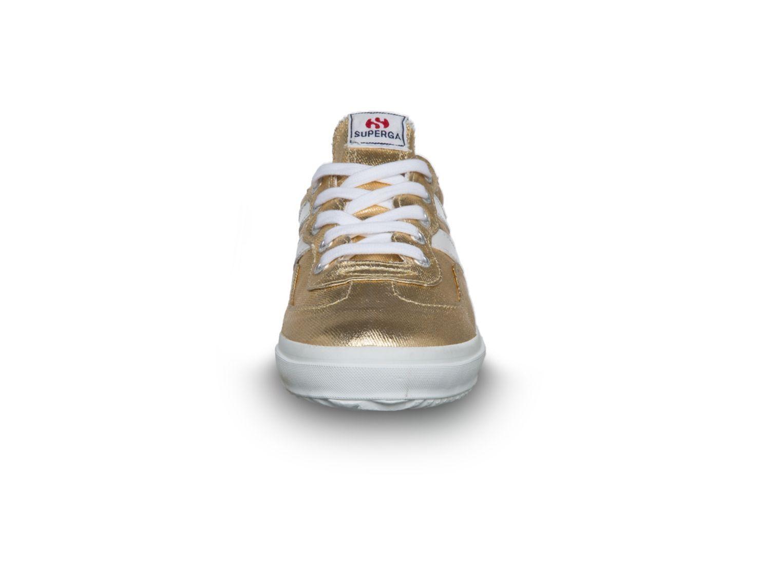 Zapatilla Mujer Superga Oro-2