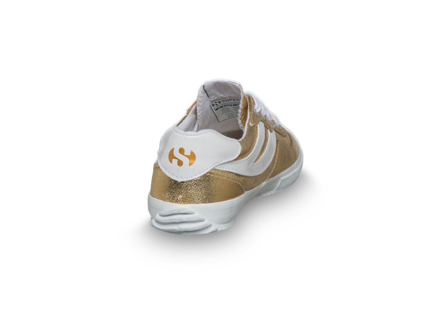 Zapatilla Mujer Superga Oro-3