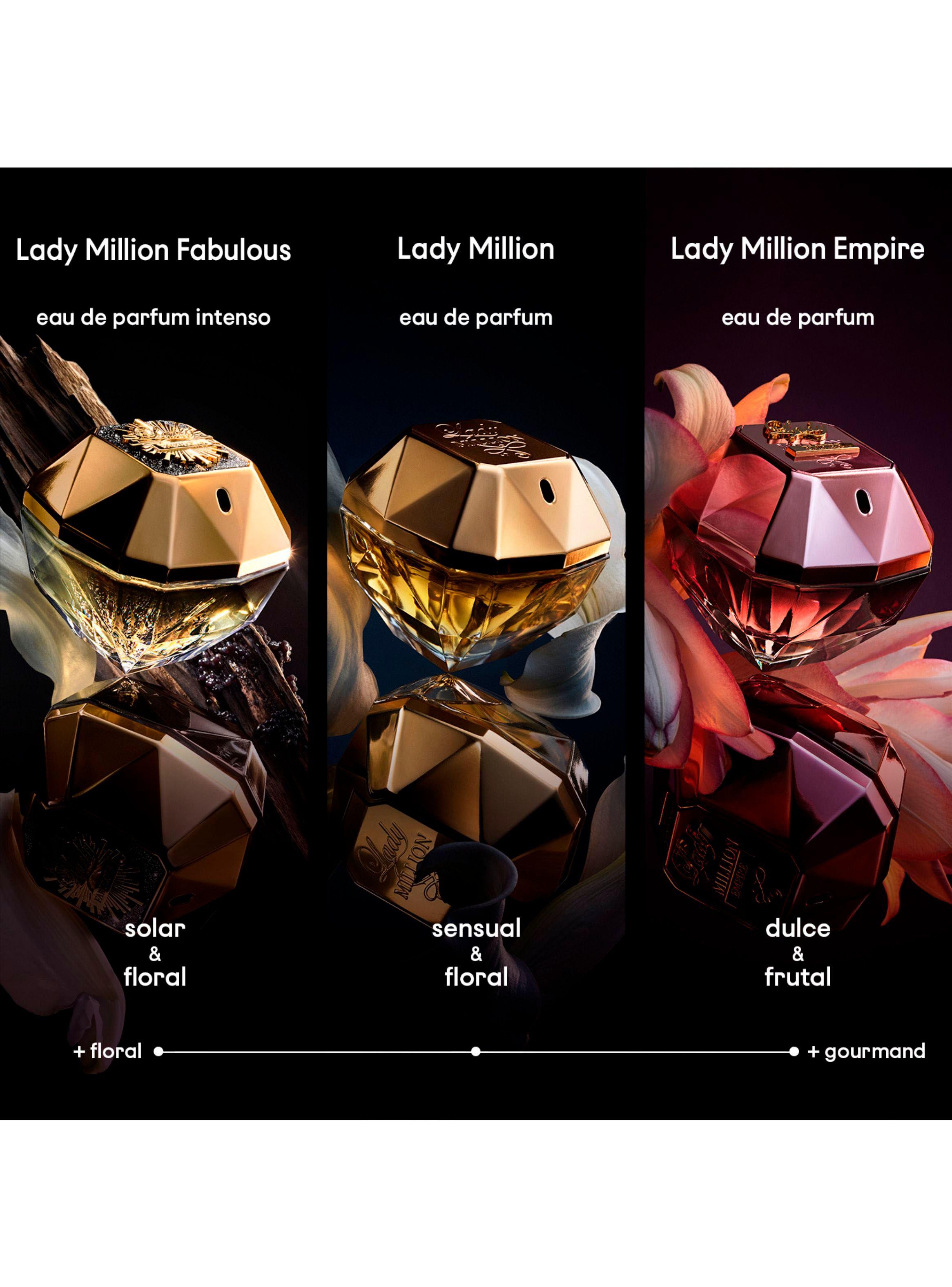 Perfume Rabanne Lady Million Fabulous Mujer EDP 80 ml-3