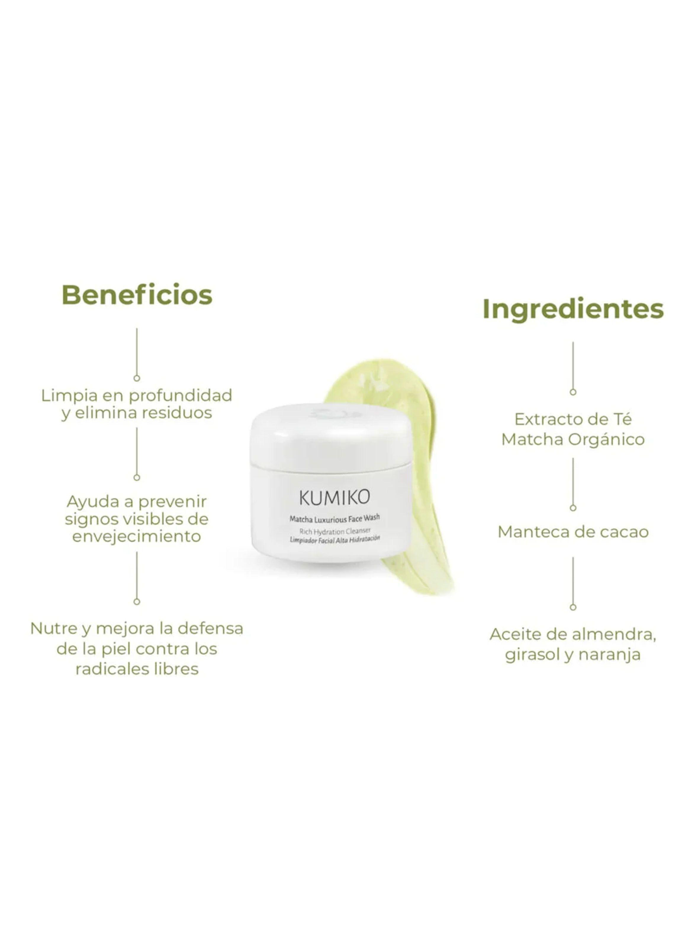 Limpiador Kumiko Facial Matcha 100 ml-4