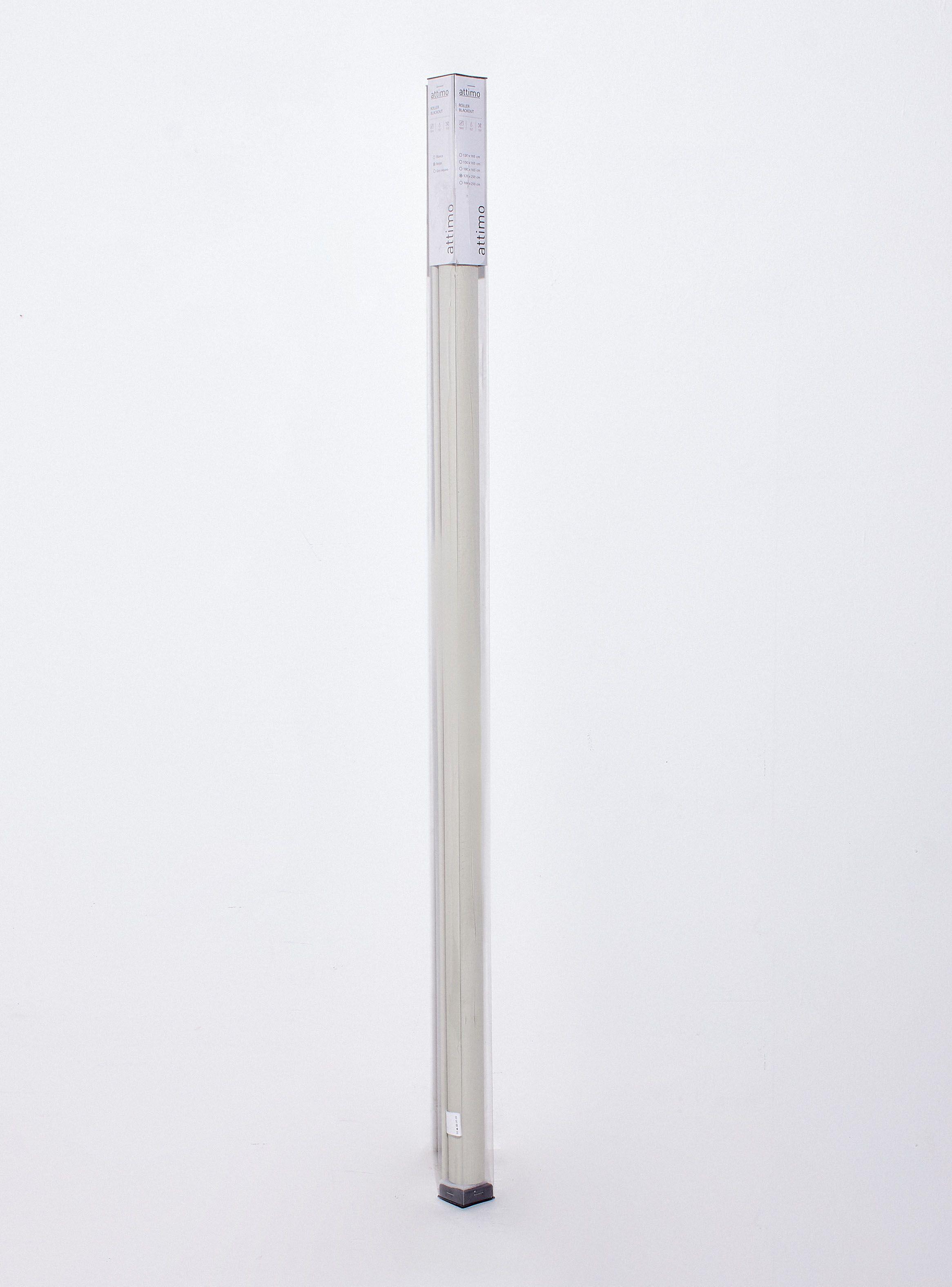 Cortina Attimo Roller Blackout 120 x 250 cm Beige-4