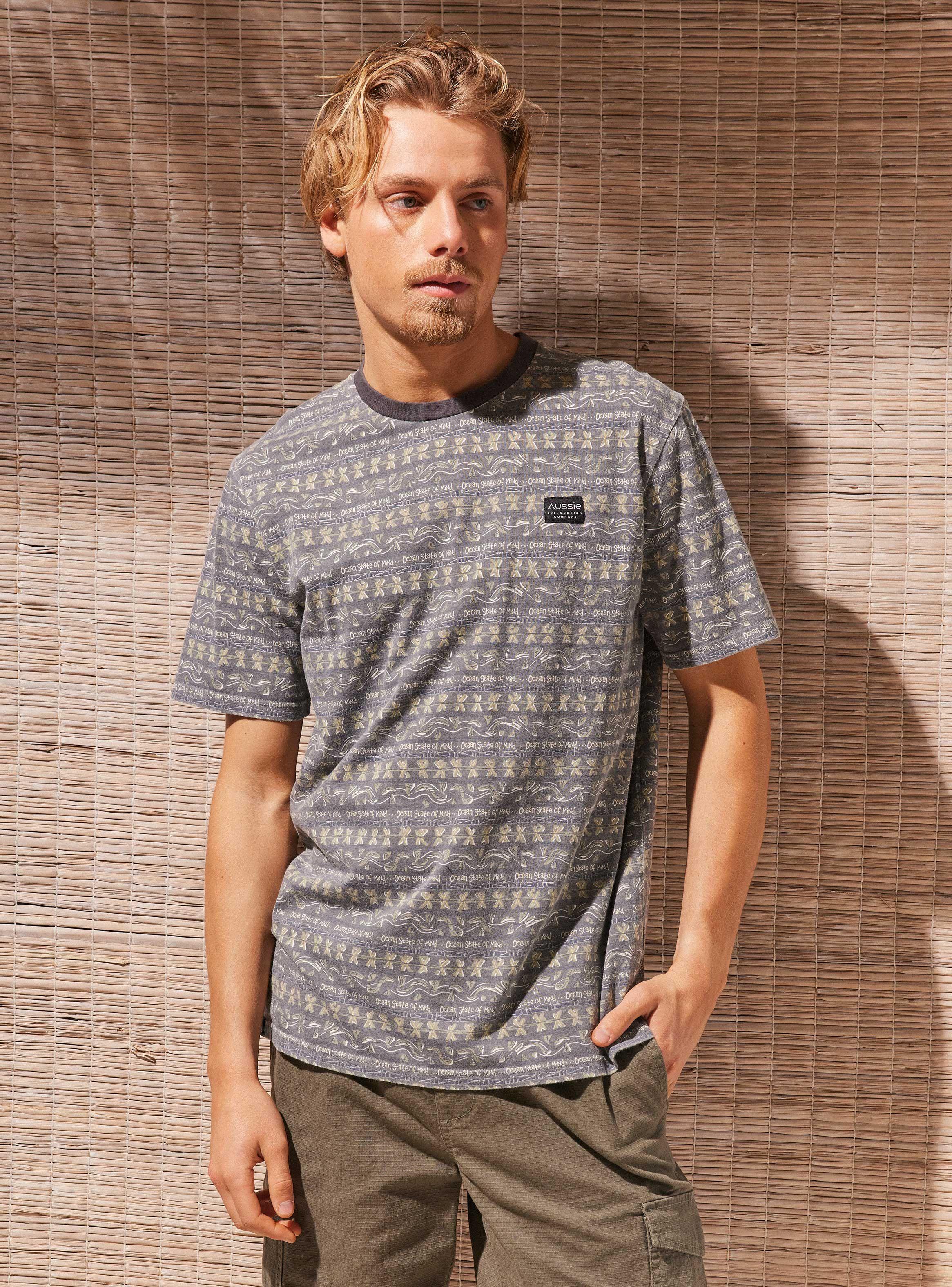 Polera Estampado con Lavado-0
