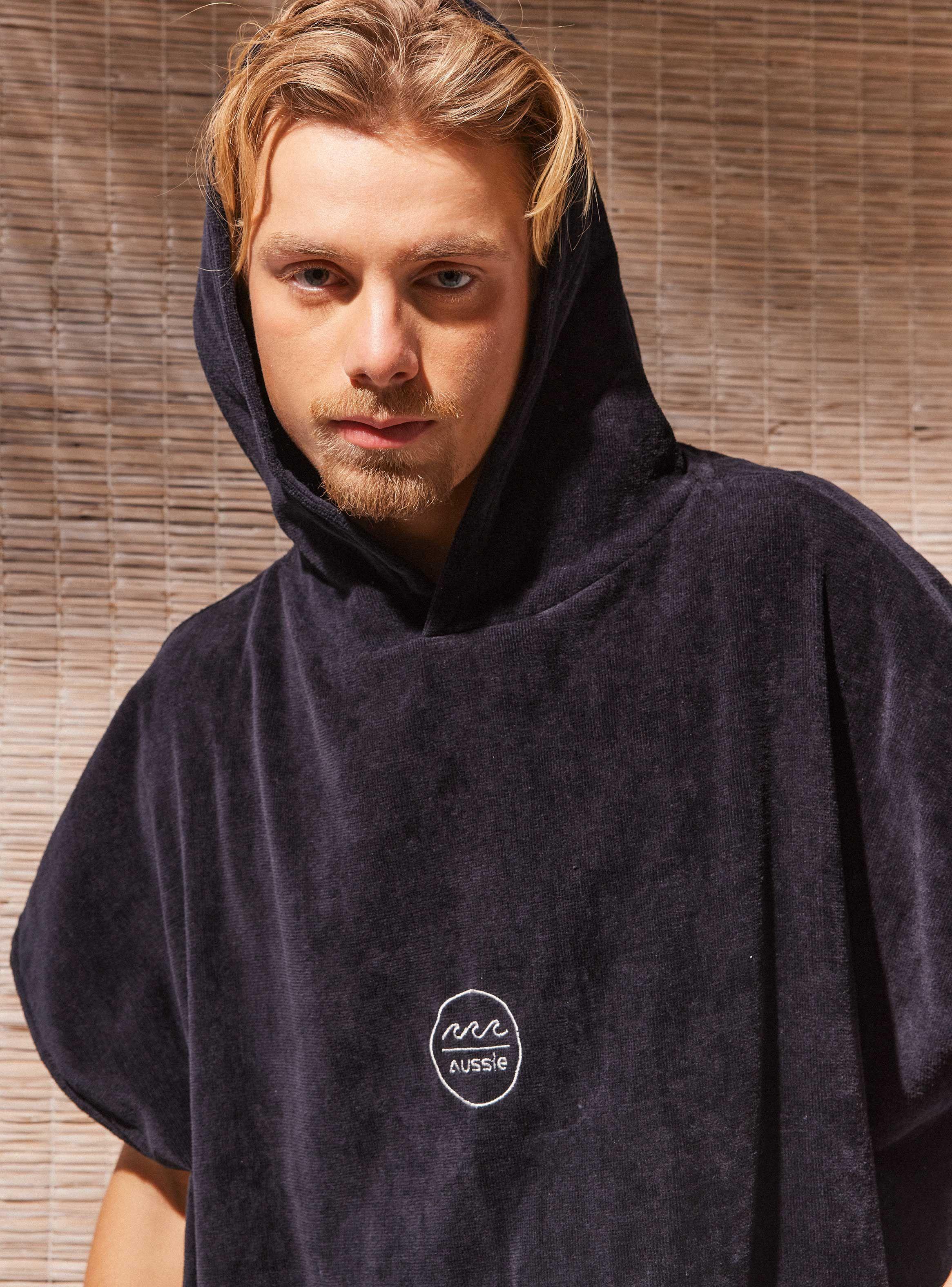 Polerón Poncho Toalla-2
