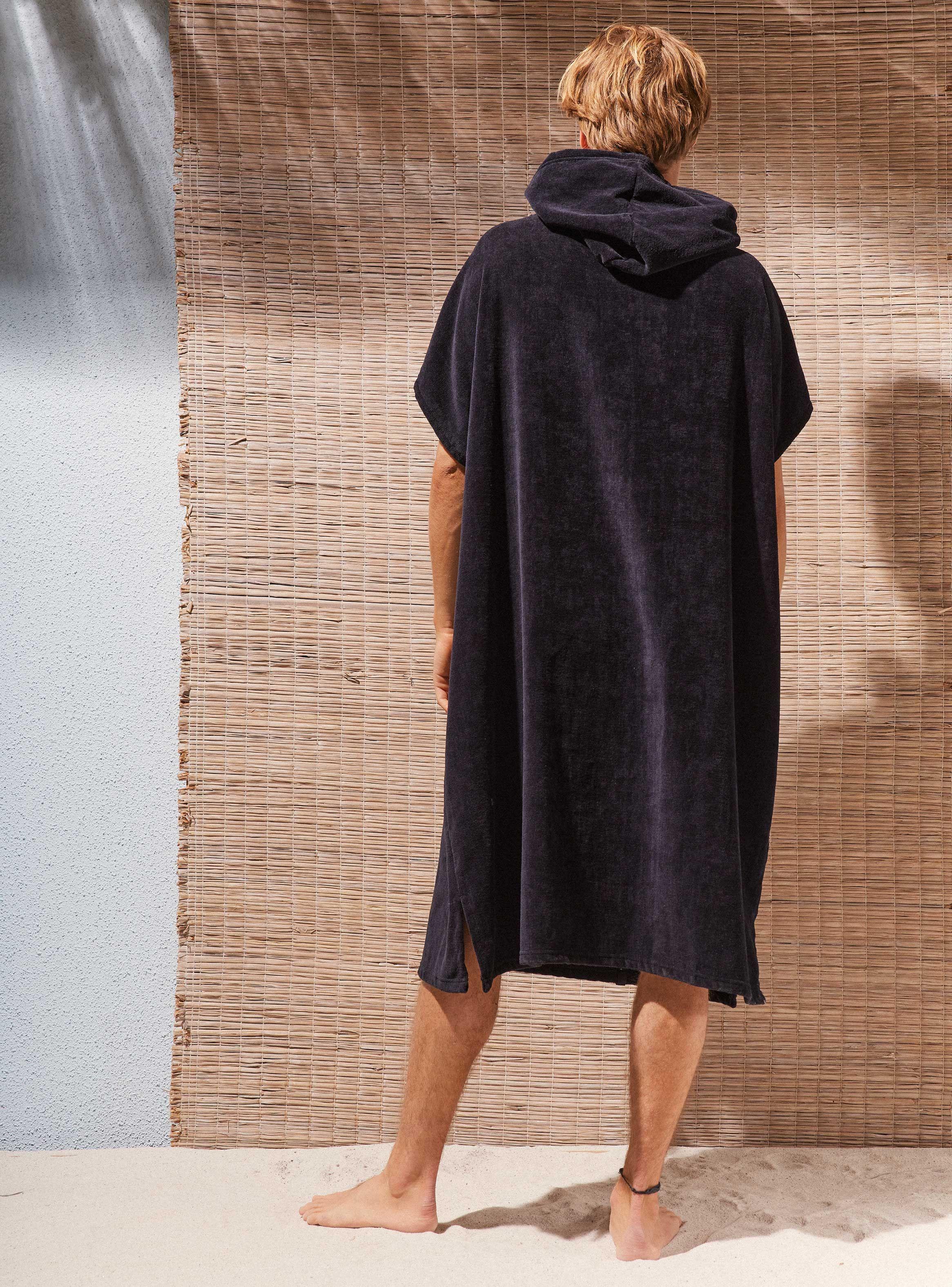 Polerón Poncho Toalla-5