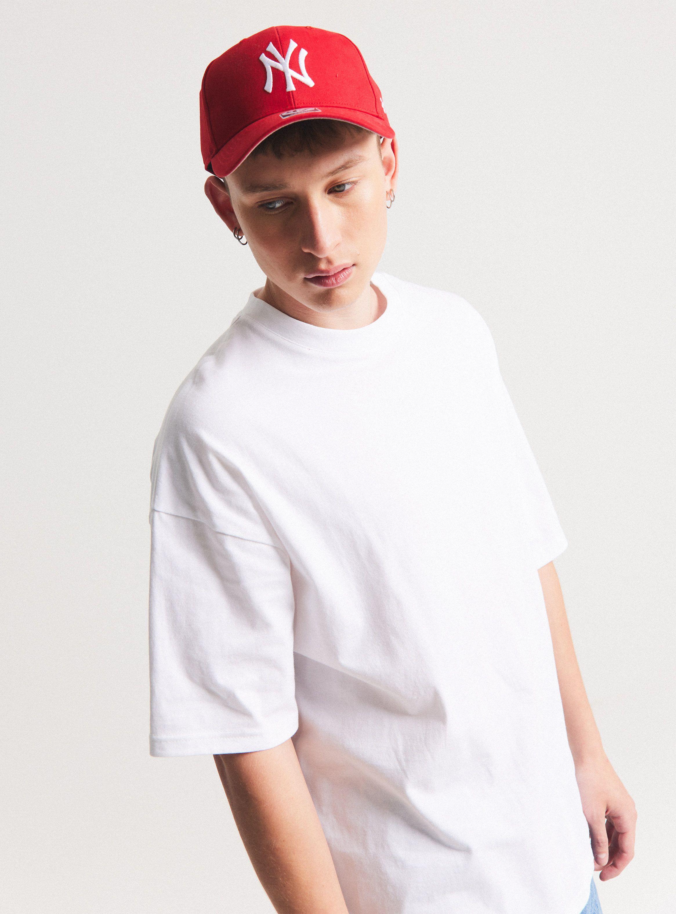 Polera Oversize Corta-2