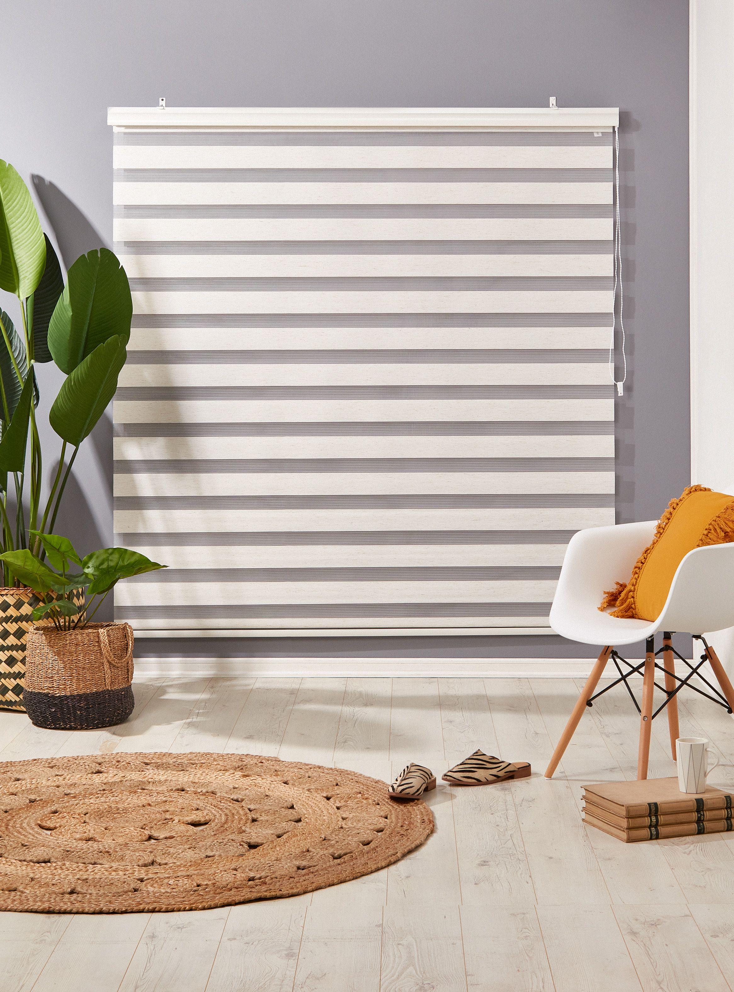 Cortina Attimo Roller Dúo 180 x 250 cm Beige-0