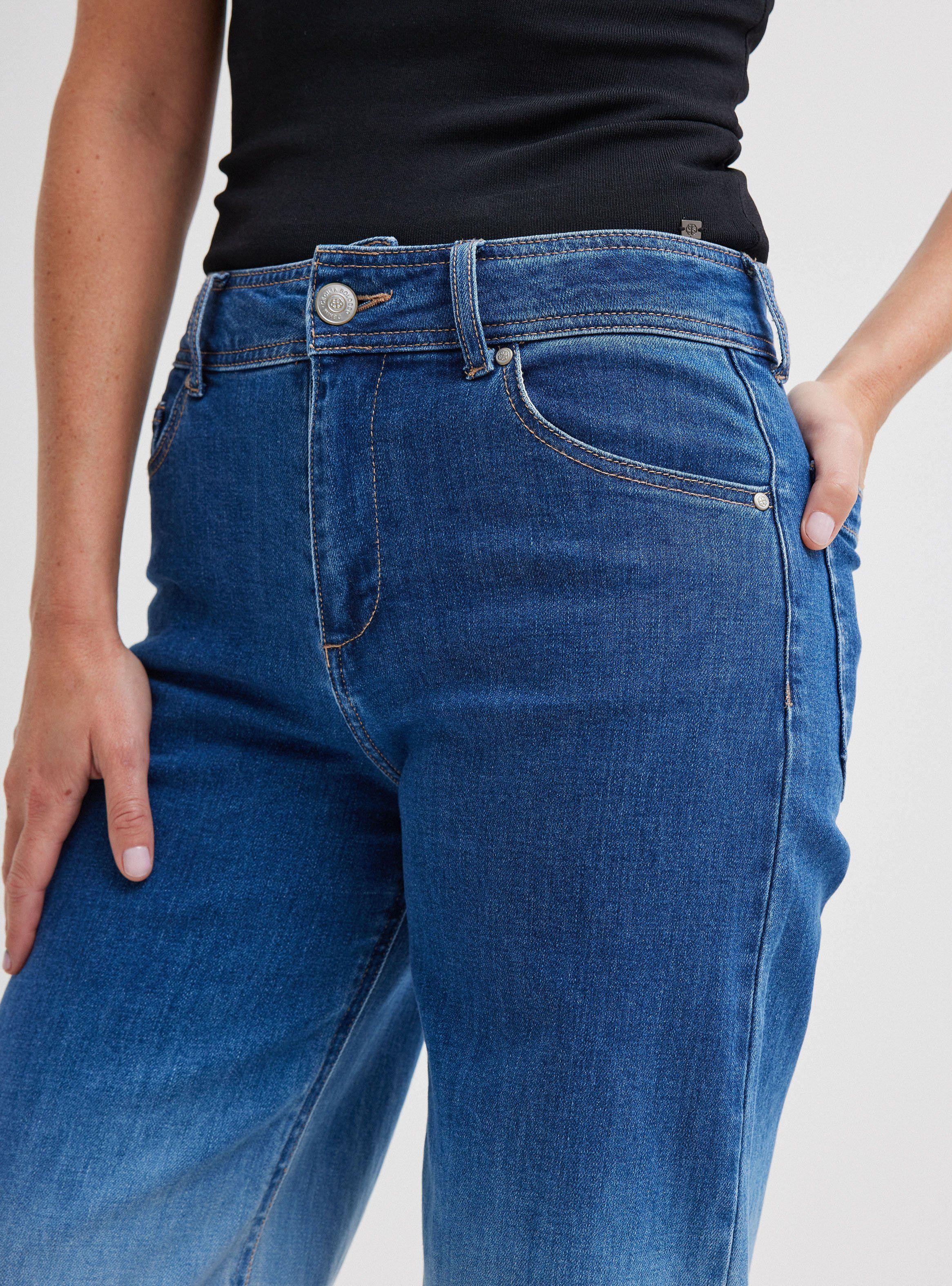Jeans Slim de Pierna Ancha Color en Degradé-2