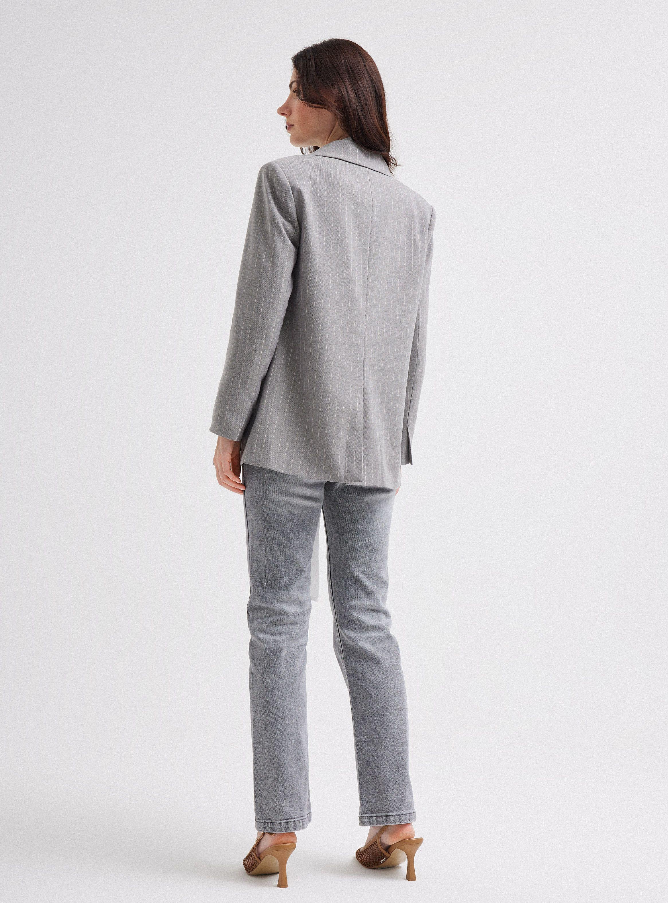 Blazer Sastrero Rayado-5