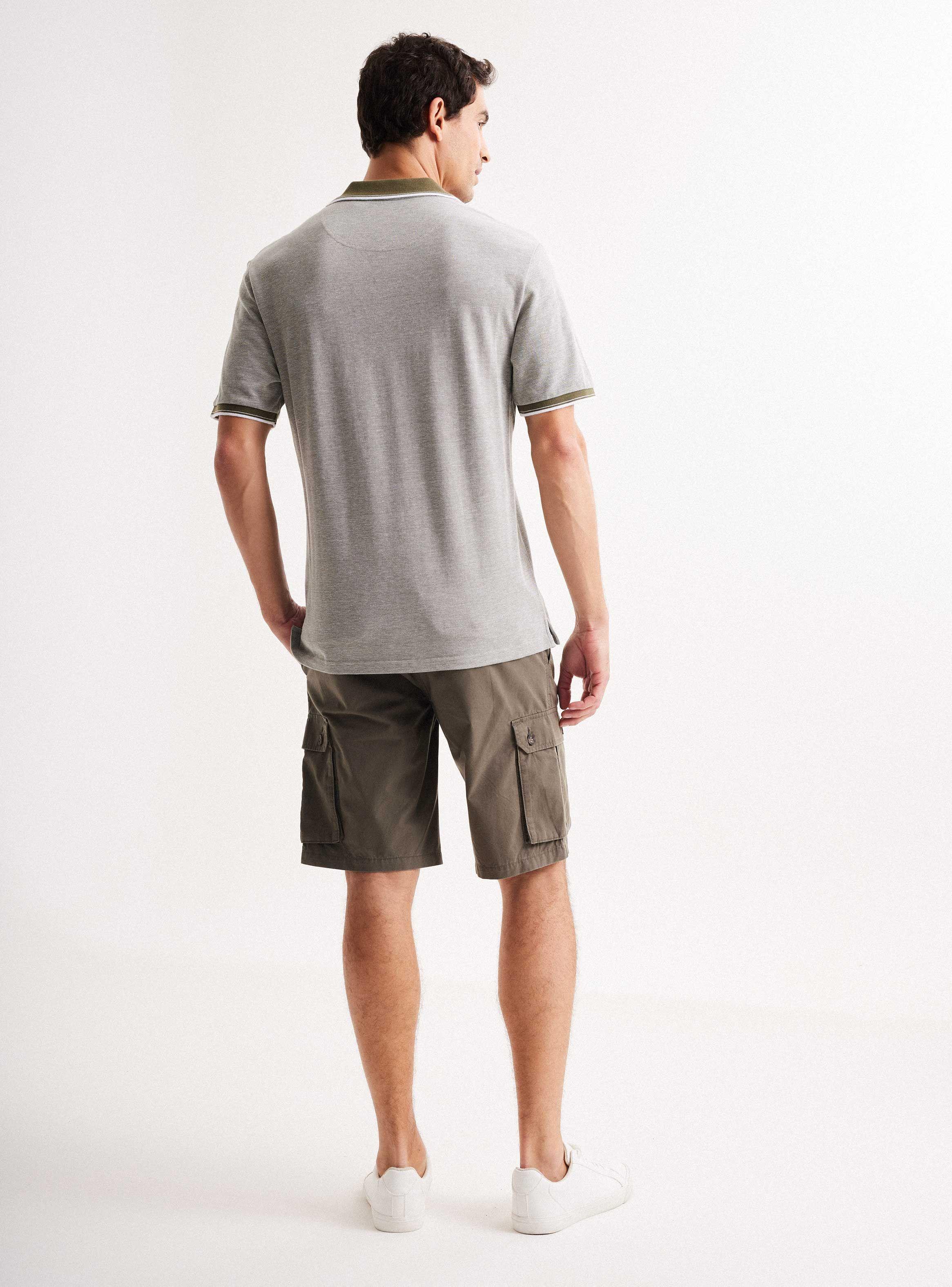Polera Manga Corta Piqué Doble Hilo-5