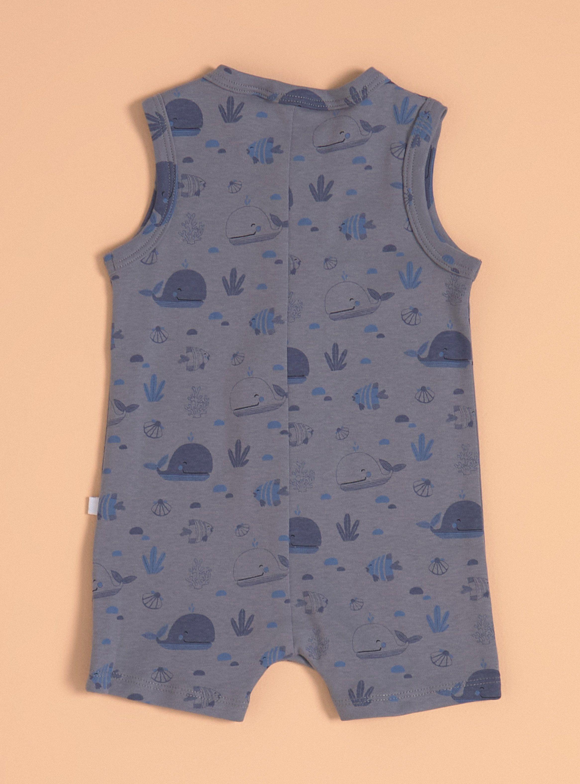 Enterito Estampado con Botones Delanteros-1