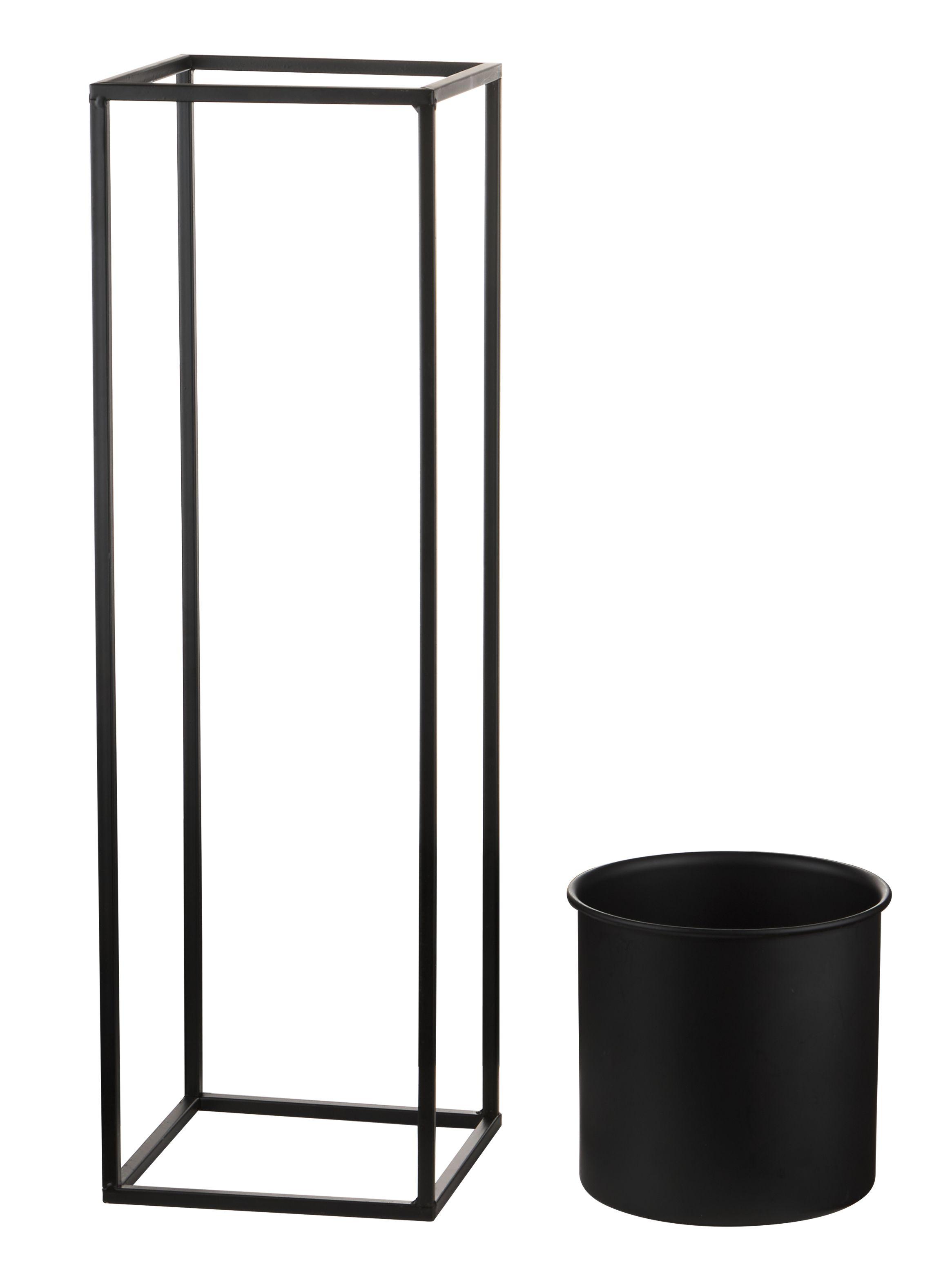 Porta Planta Negro 56.5 cm-2