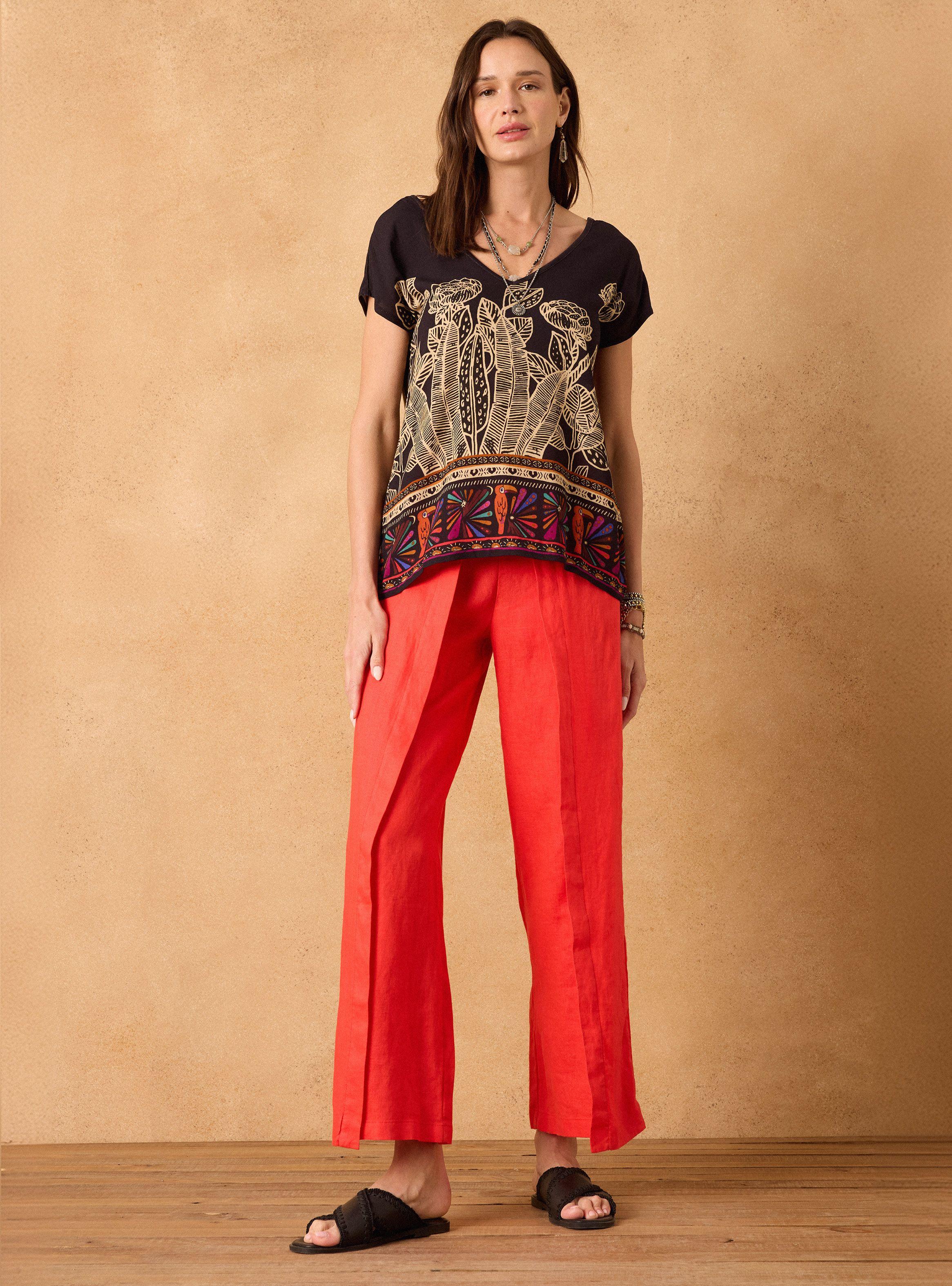 Polera Satinada Estampada-4