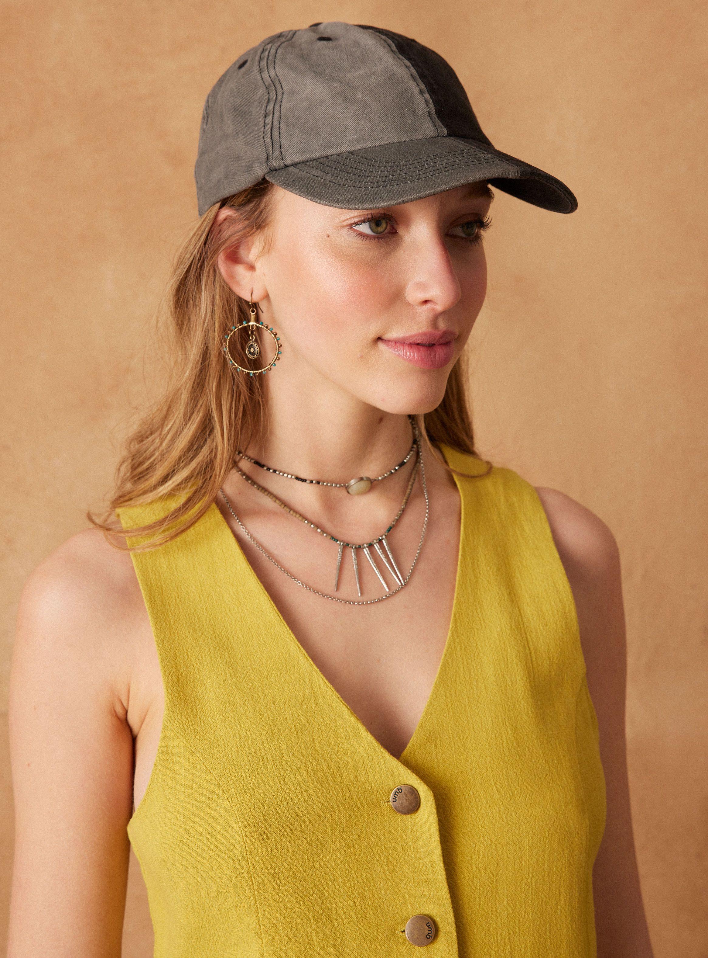 Sombrero Jockey Bicolor Lavado-0