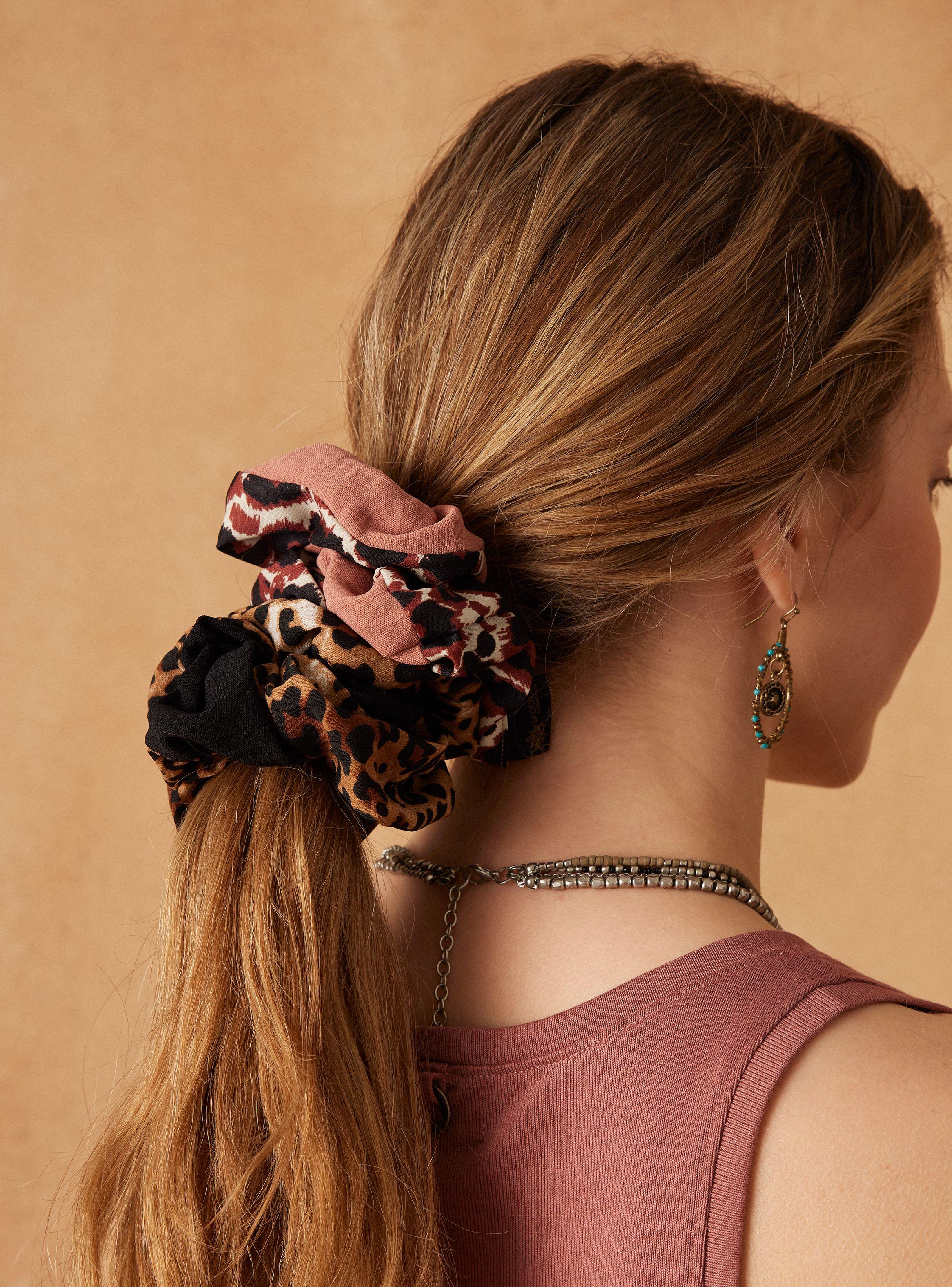 Scrunchie Diseño Estampado-1