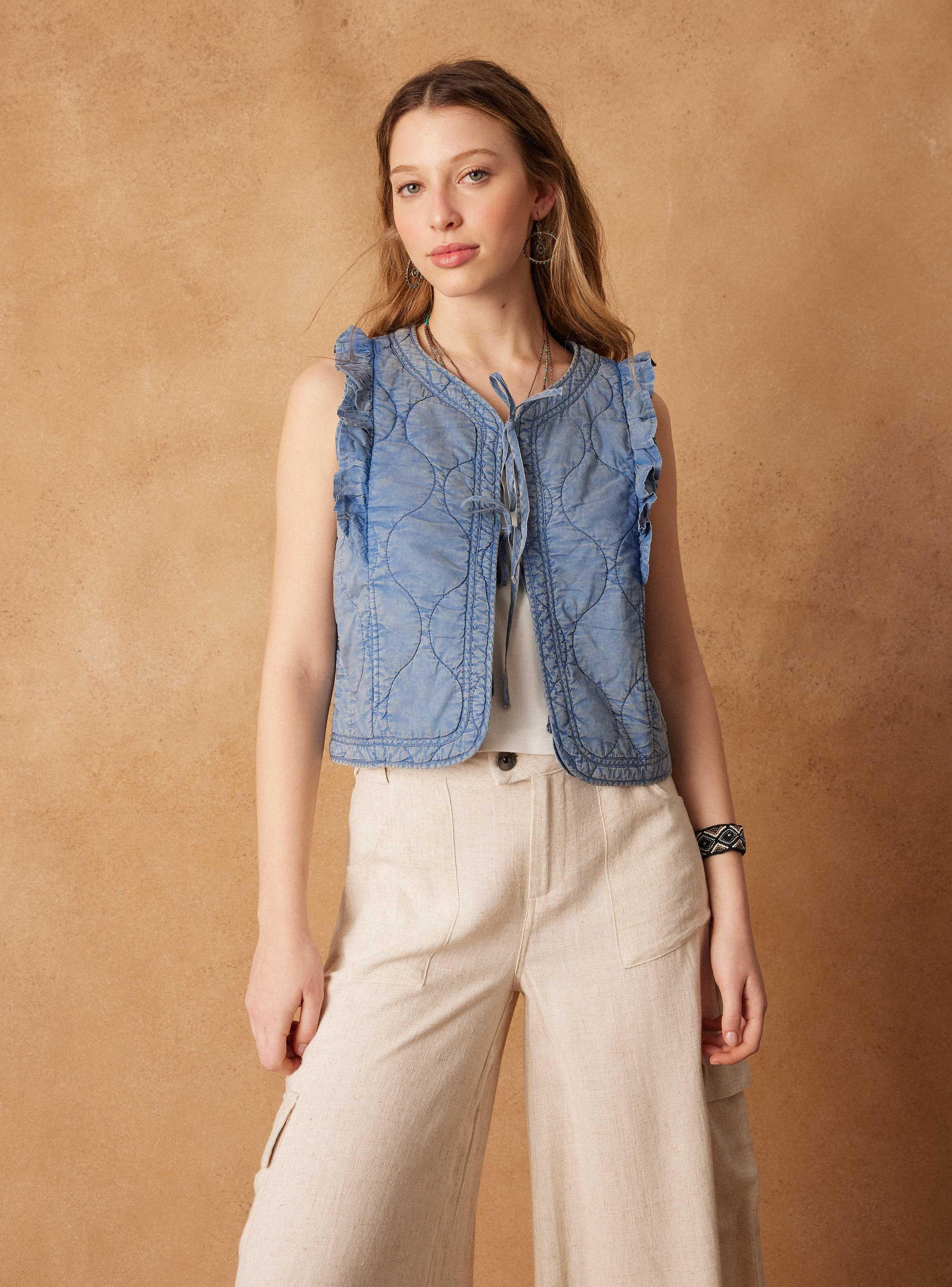 Chaqueta sin Mangas Quilt Procesada-0