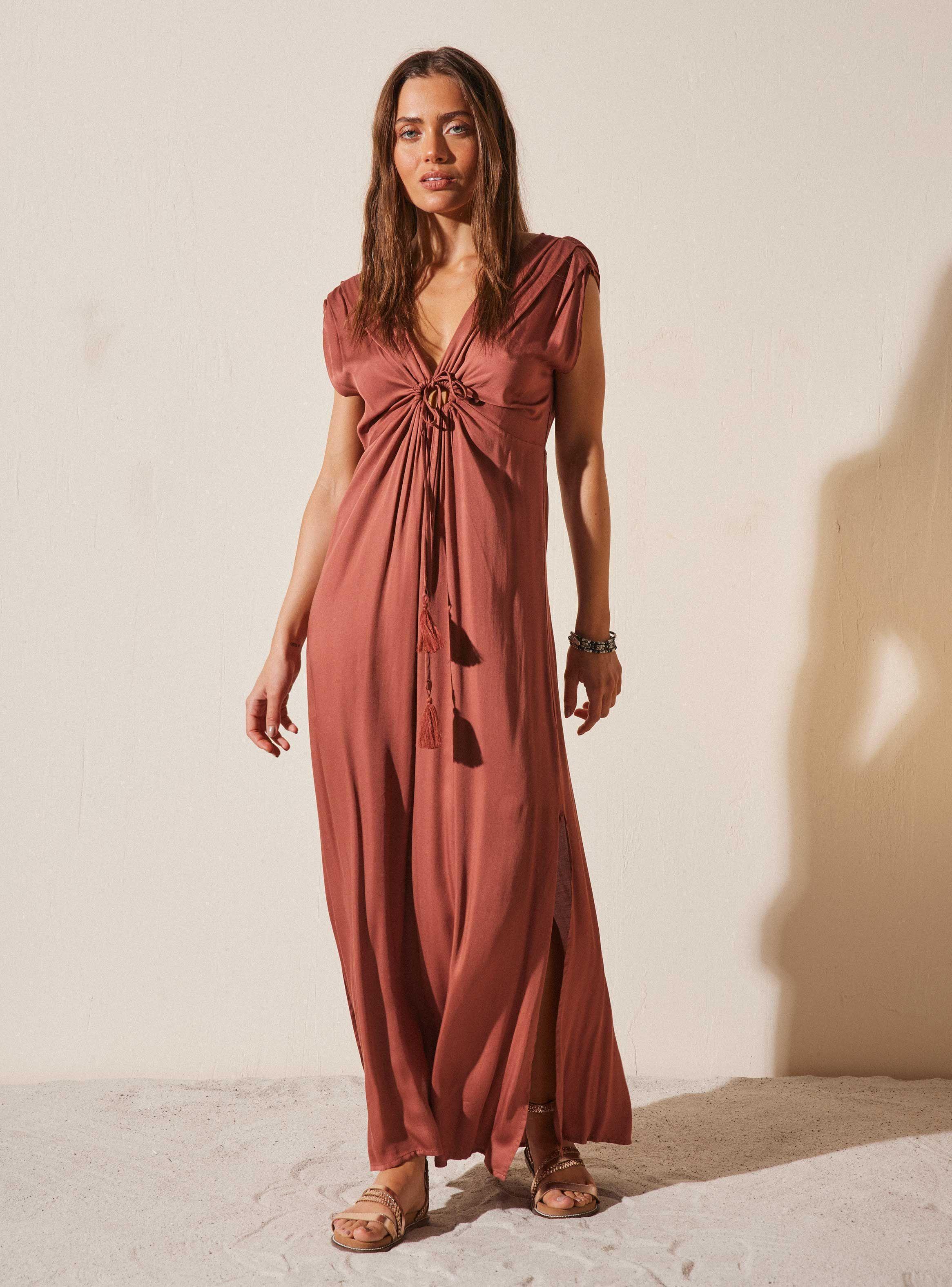 Vestido Nudo en Busto-0