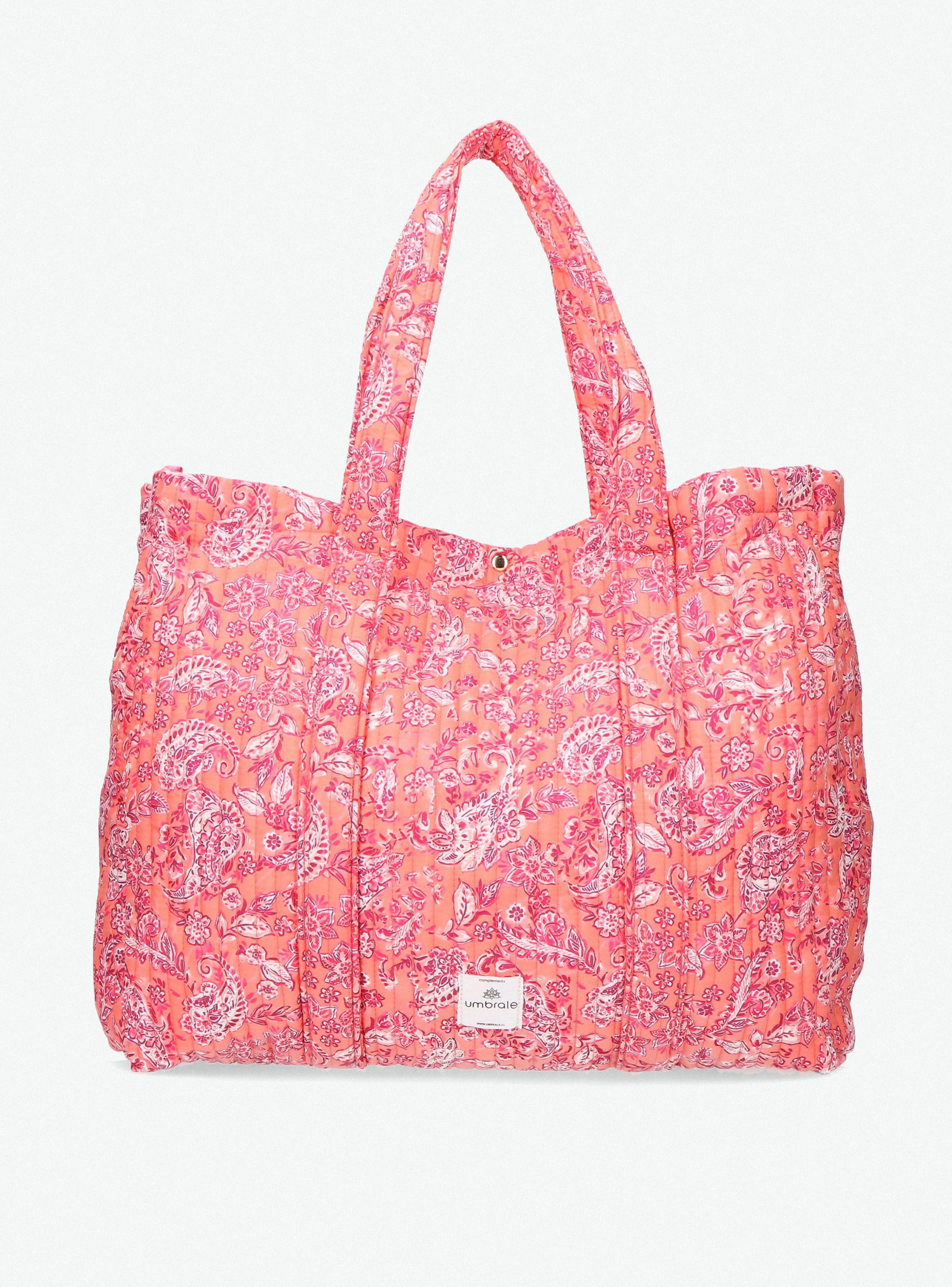Bolso de Playa Tote Quilt Estampada-2