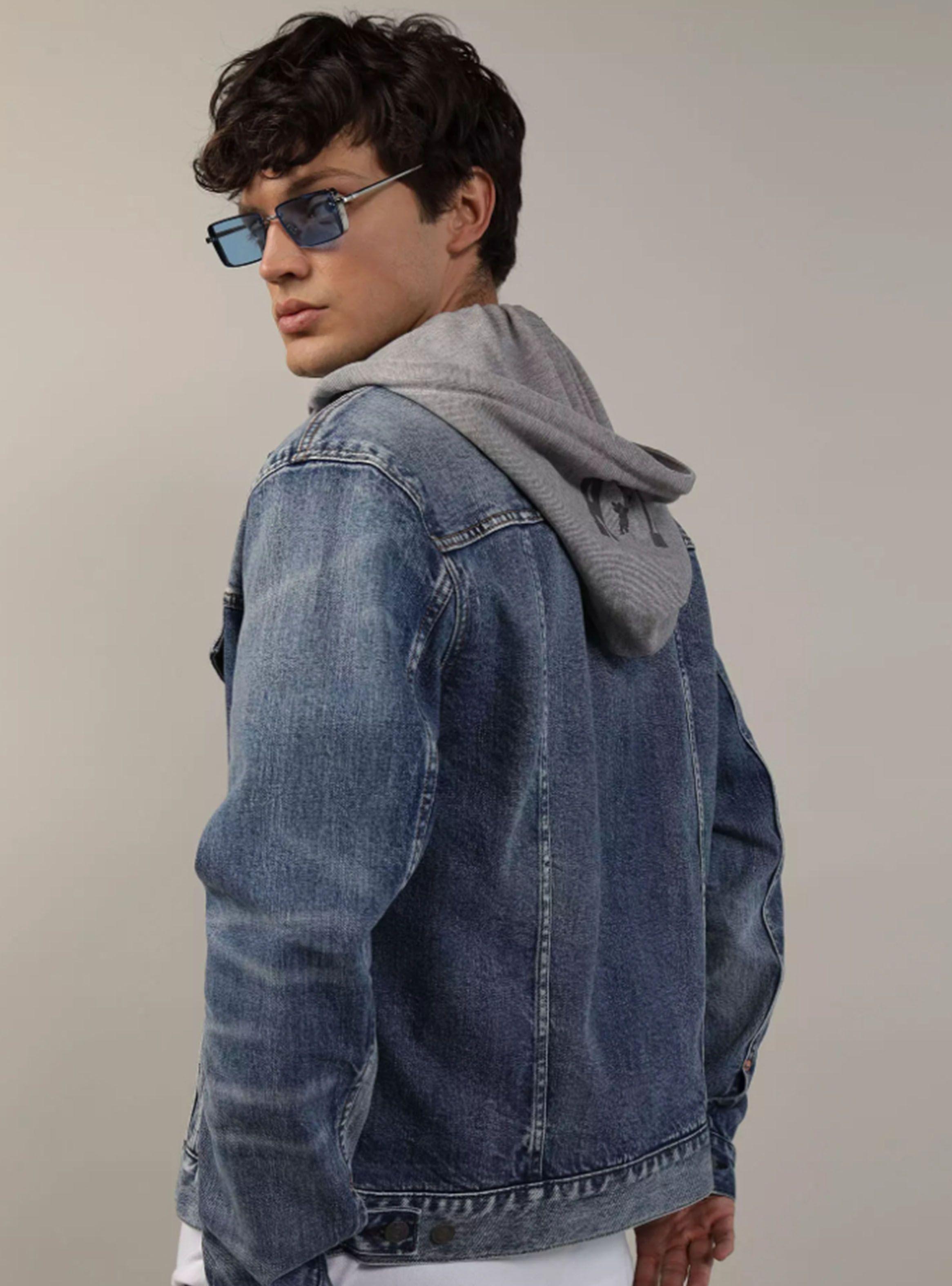 Chaqueta AE Hooded Denim Trucker-1