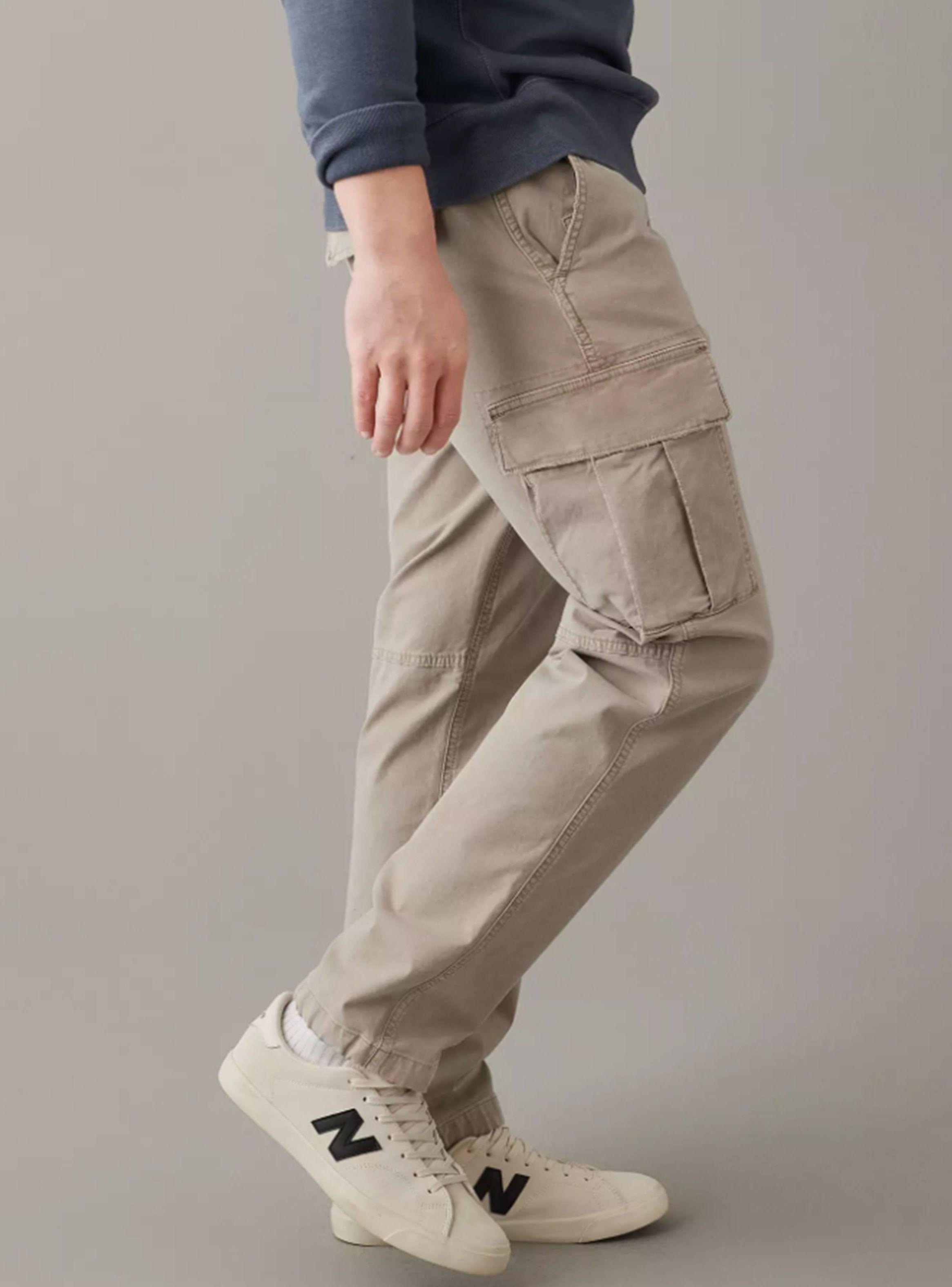 Pantalones AE Flex Cargo Original Straight Desgastados-2