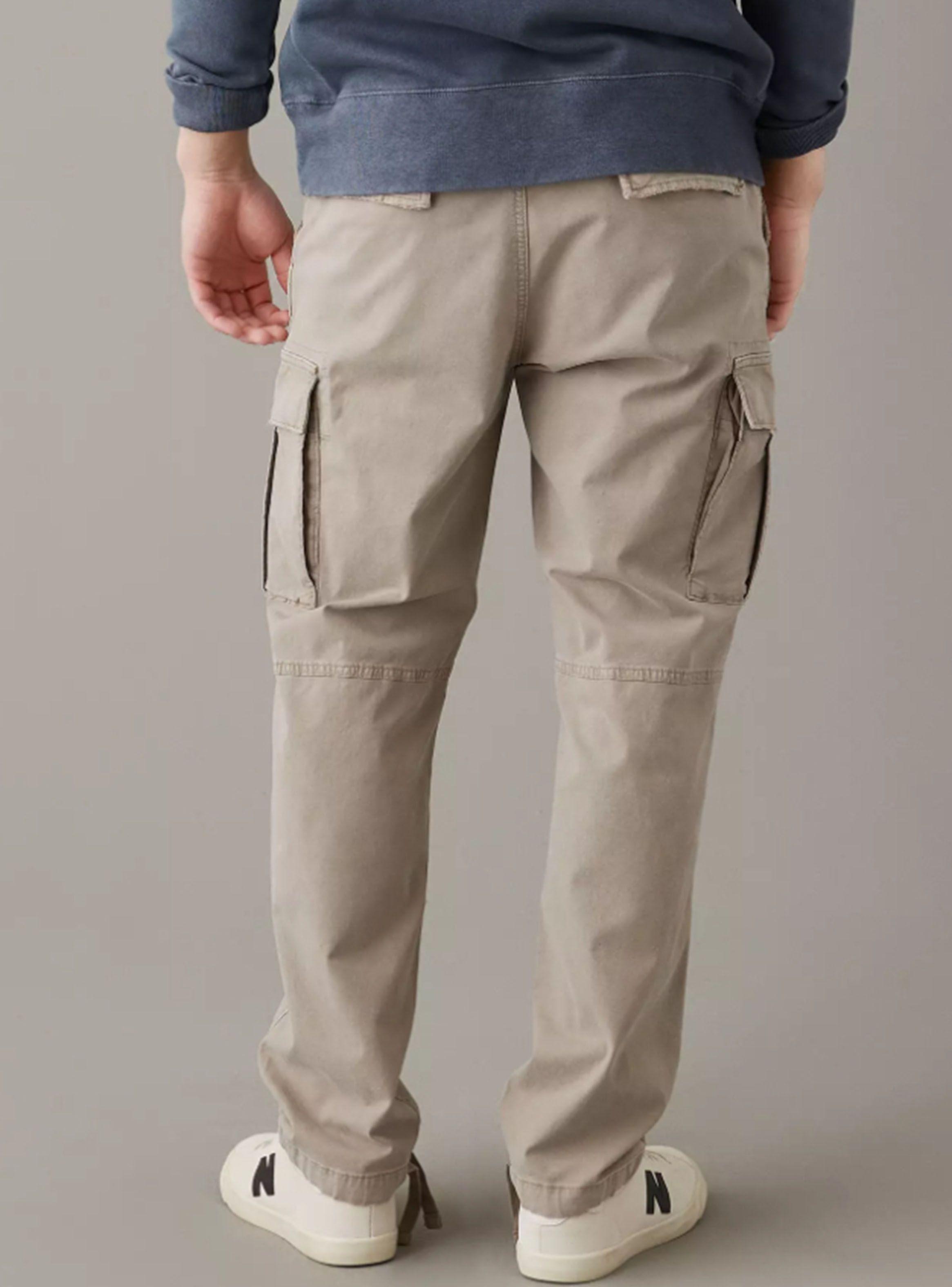 Pantalones AE Flex Cargo Original Straight Desgastados-1