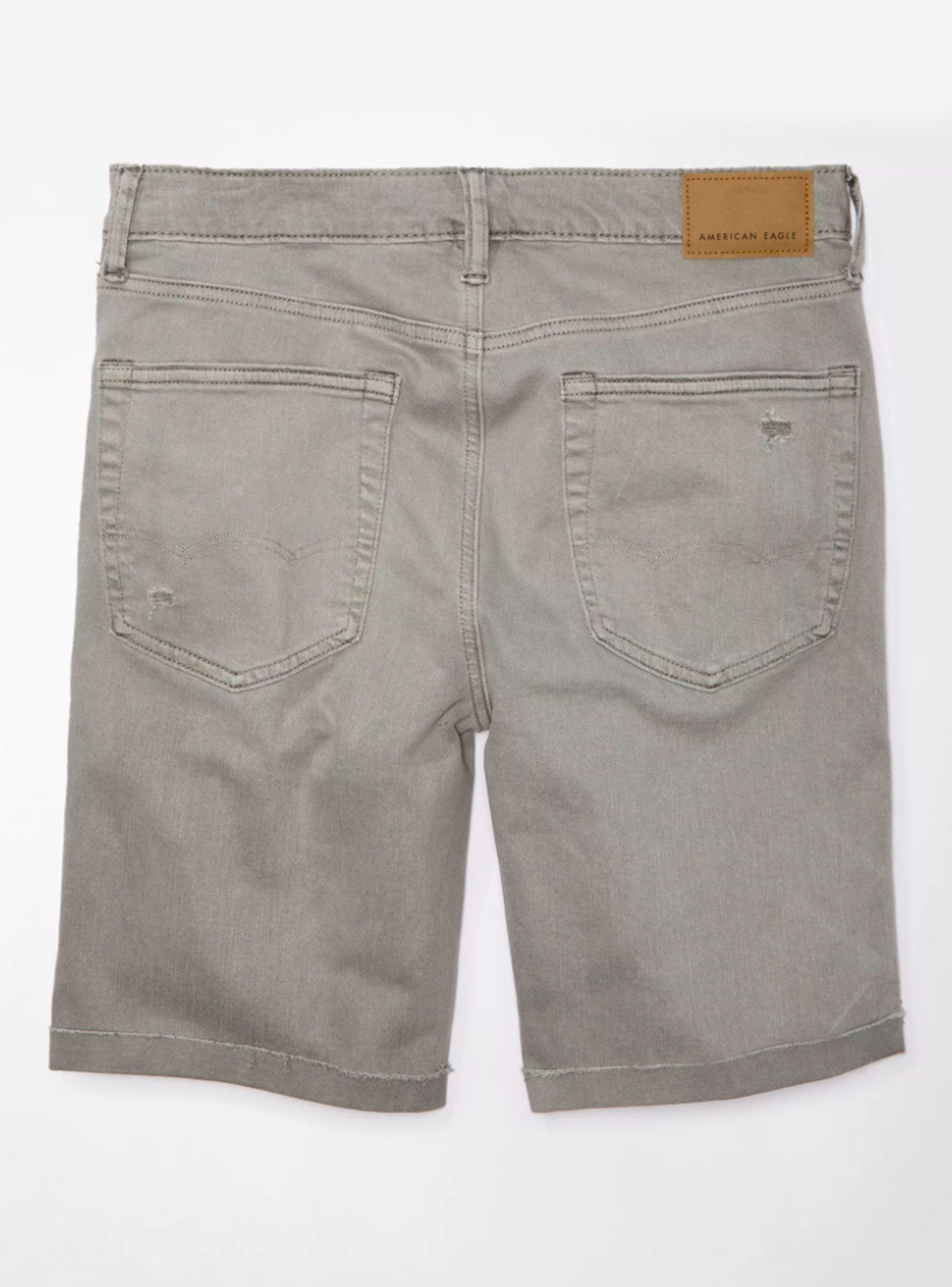 Short AE AirFlex+ 9" Ripped Denim-3
