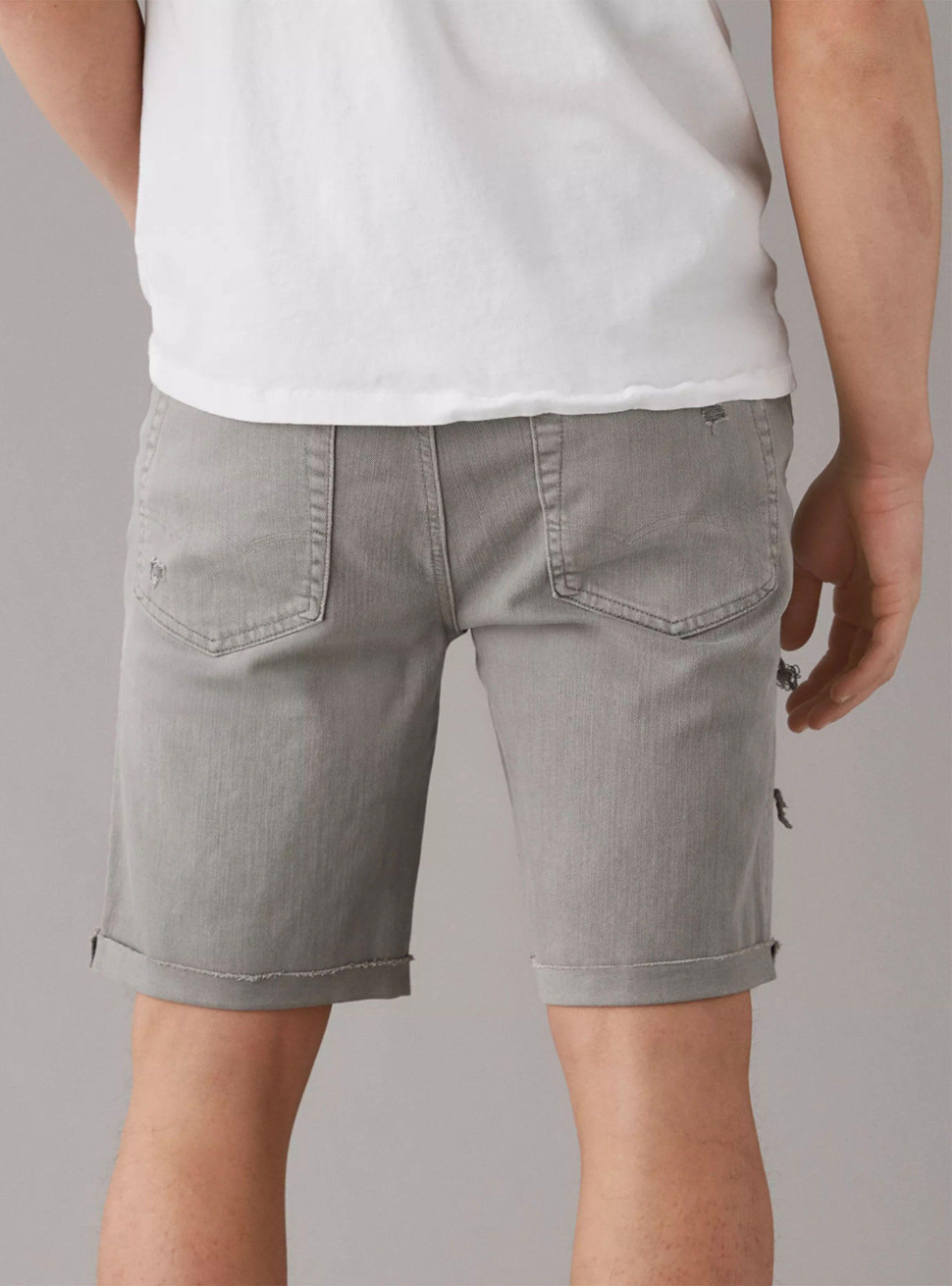 Short AE AirFlex+ 9" Ripped Denim-1