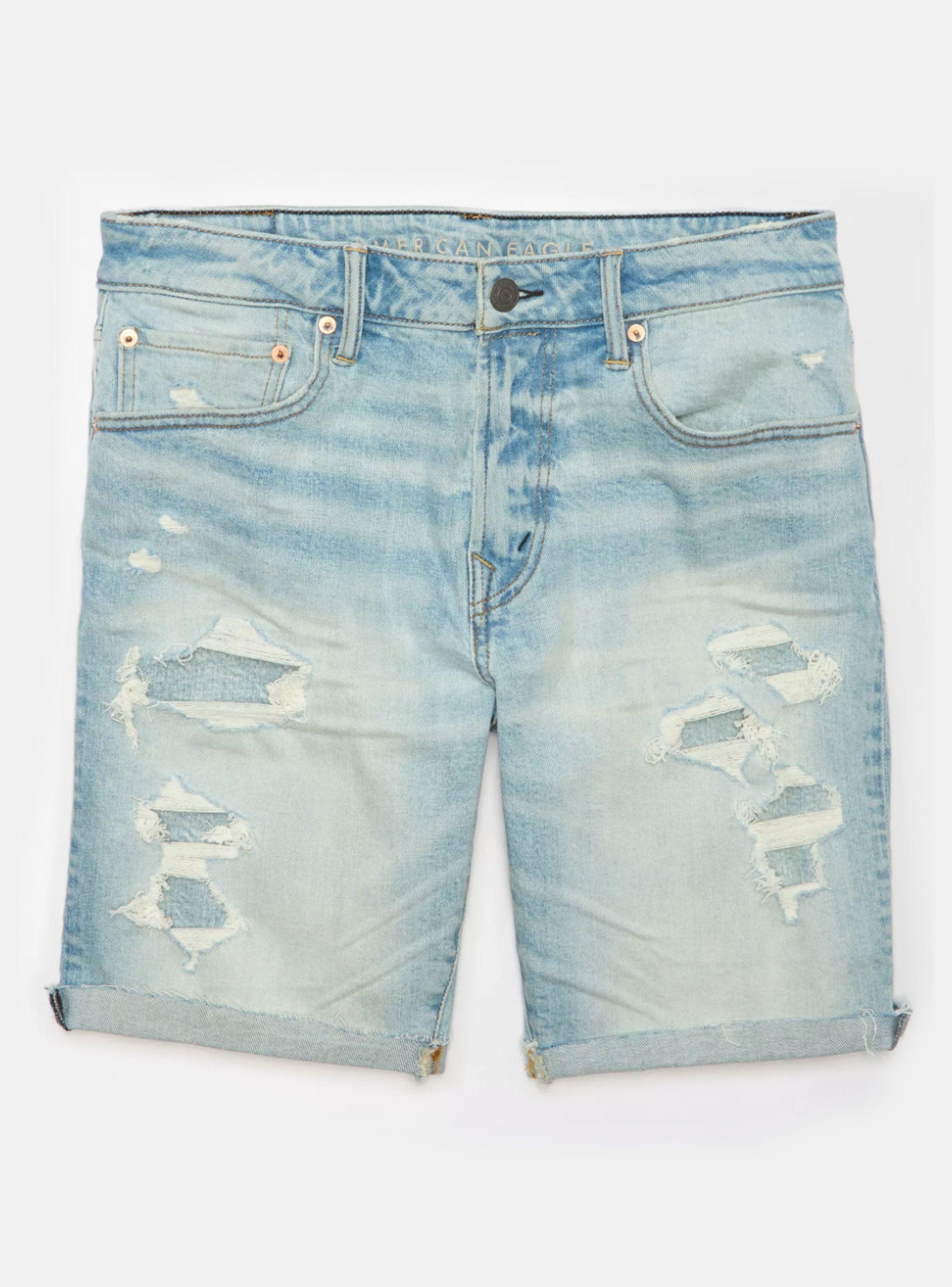 Short AE EasyFlex Denim Athletic de 9" con Parches-2