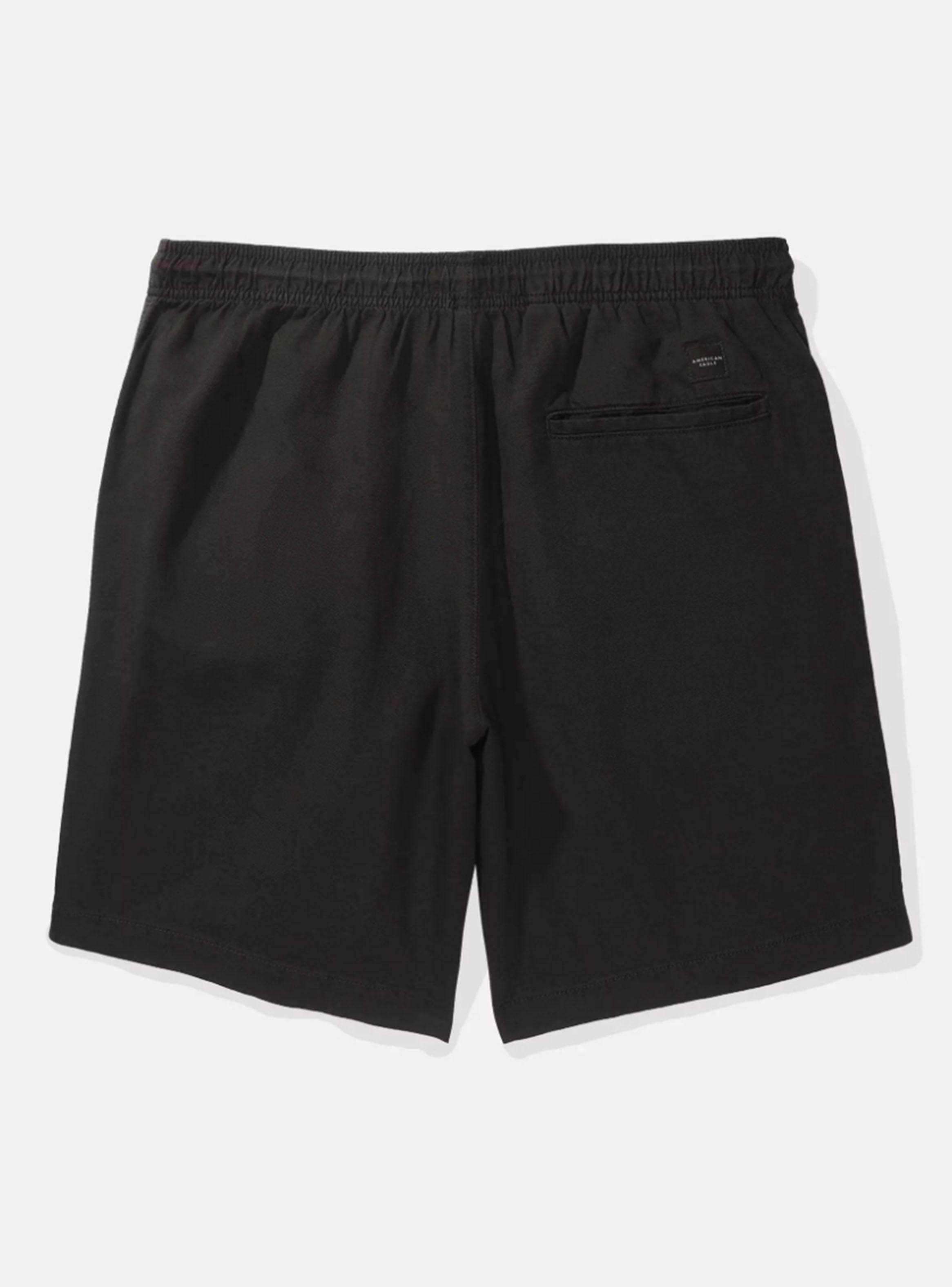 Short AE Trekker Desgastado de Mezcla de Lino de 7"-3