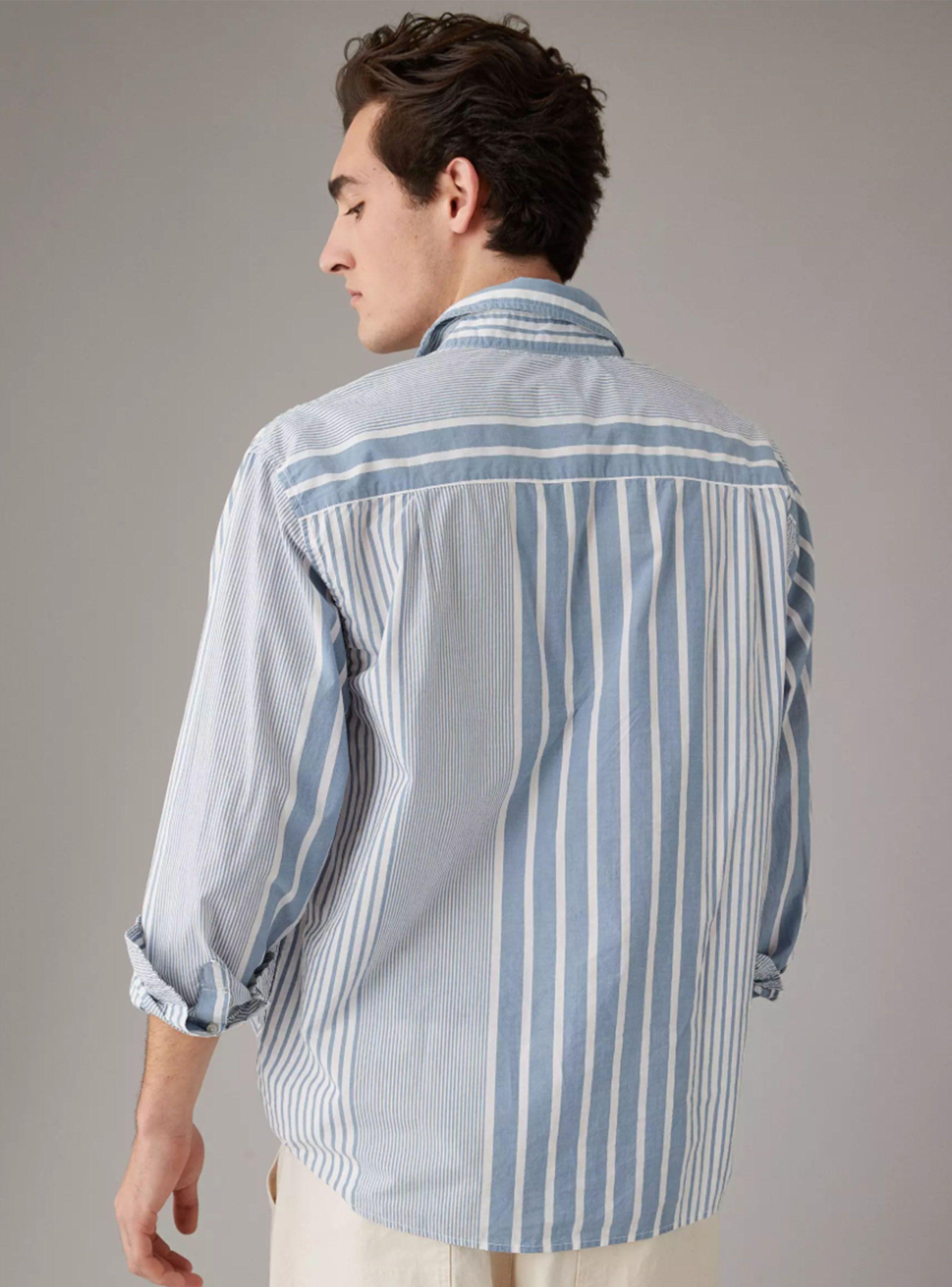 Camisa Everyday Poplin Striped Button-Up-1