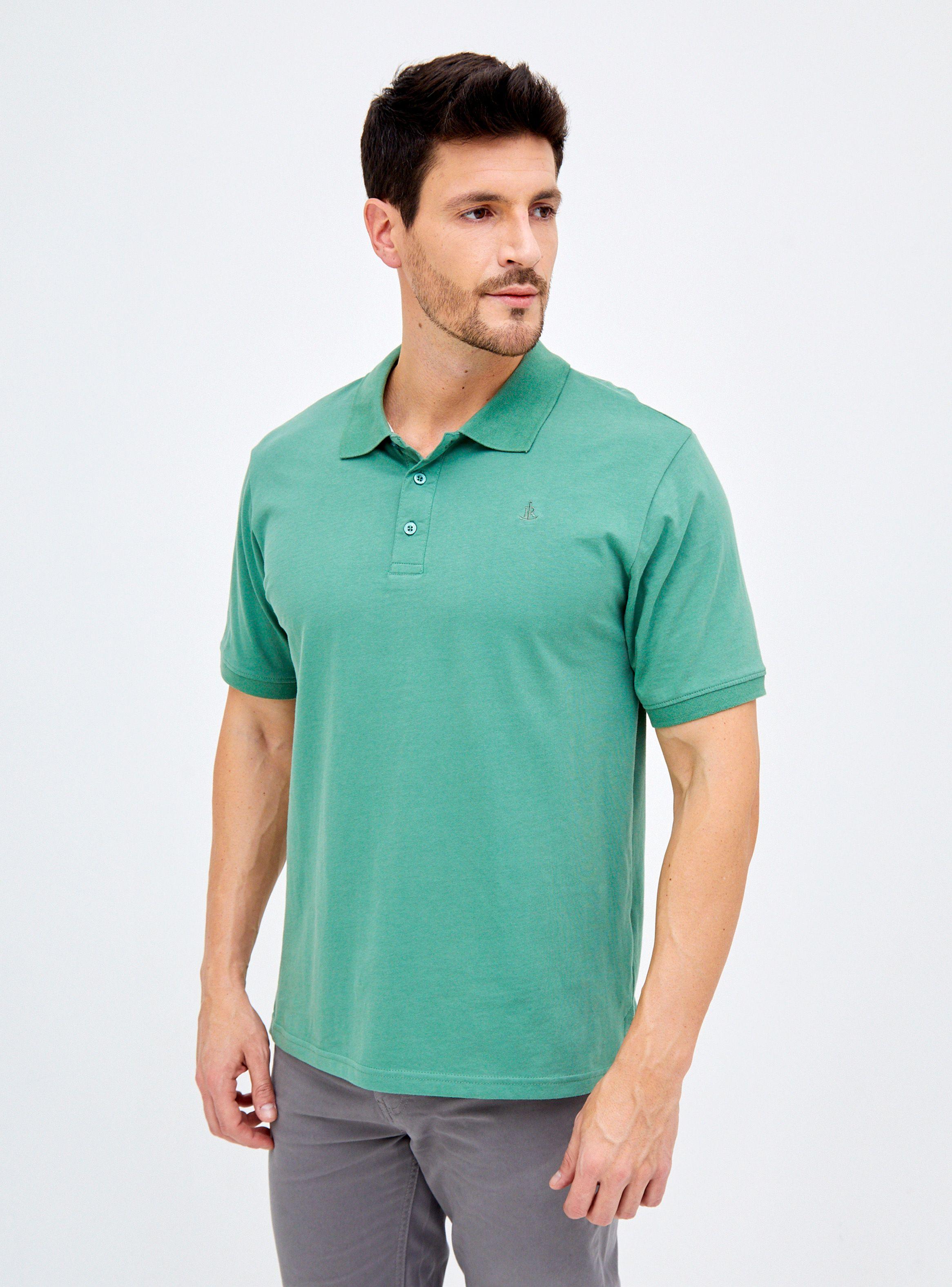 Polera Manga Corta Polo Jersey-0
