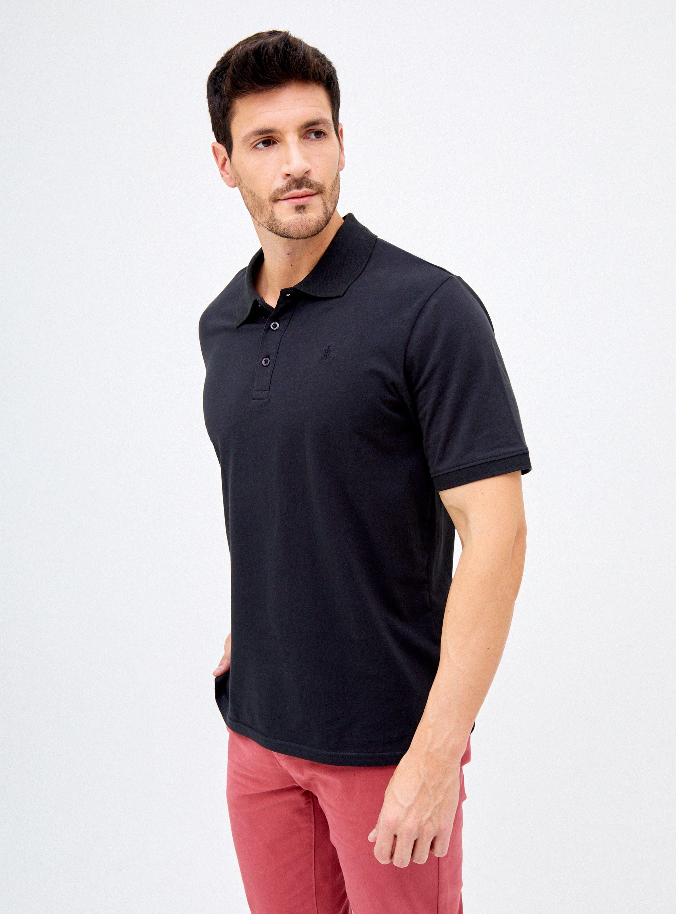 Polera Manga Corta Polo Jersey-0
