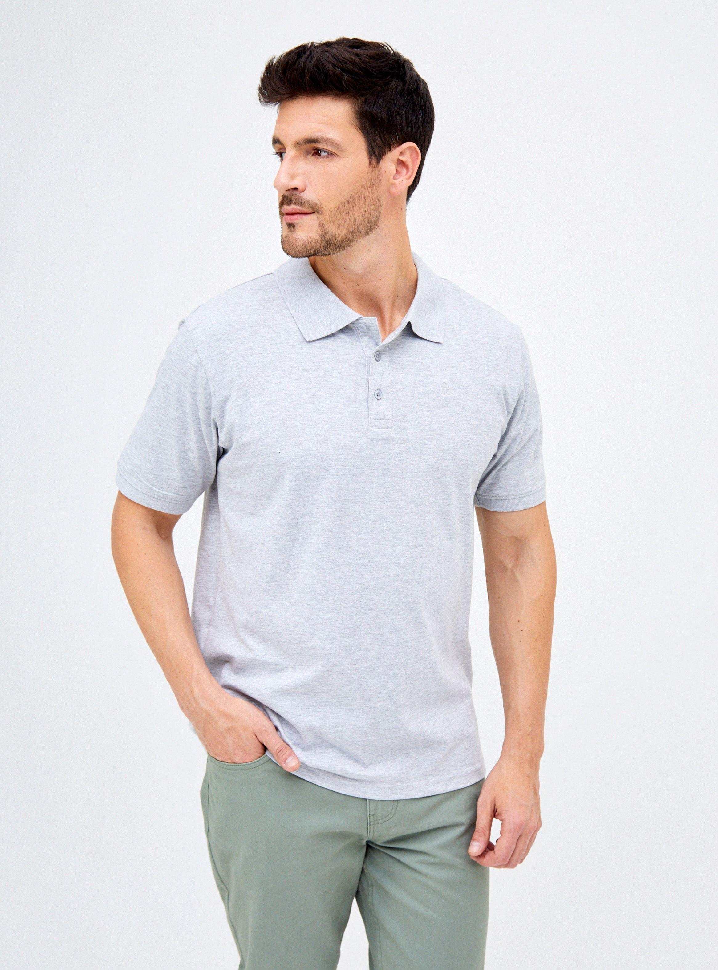 Polera Manga Corta Polo Jersey-0