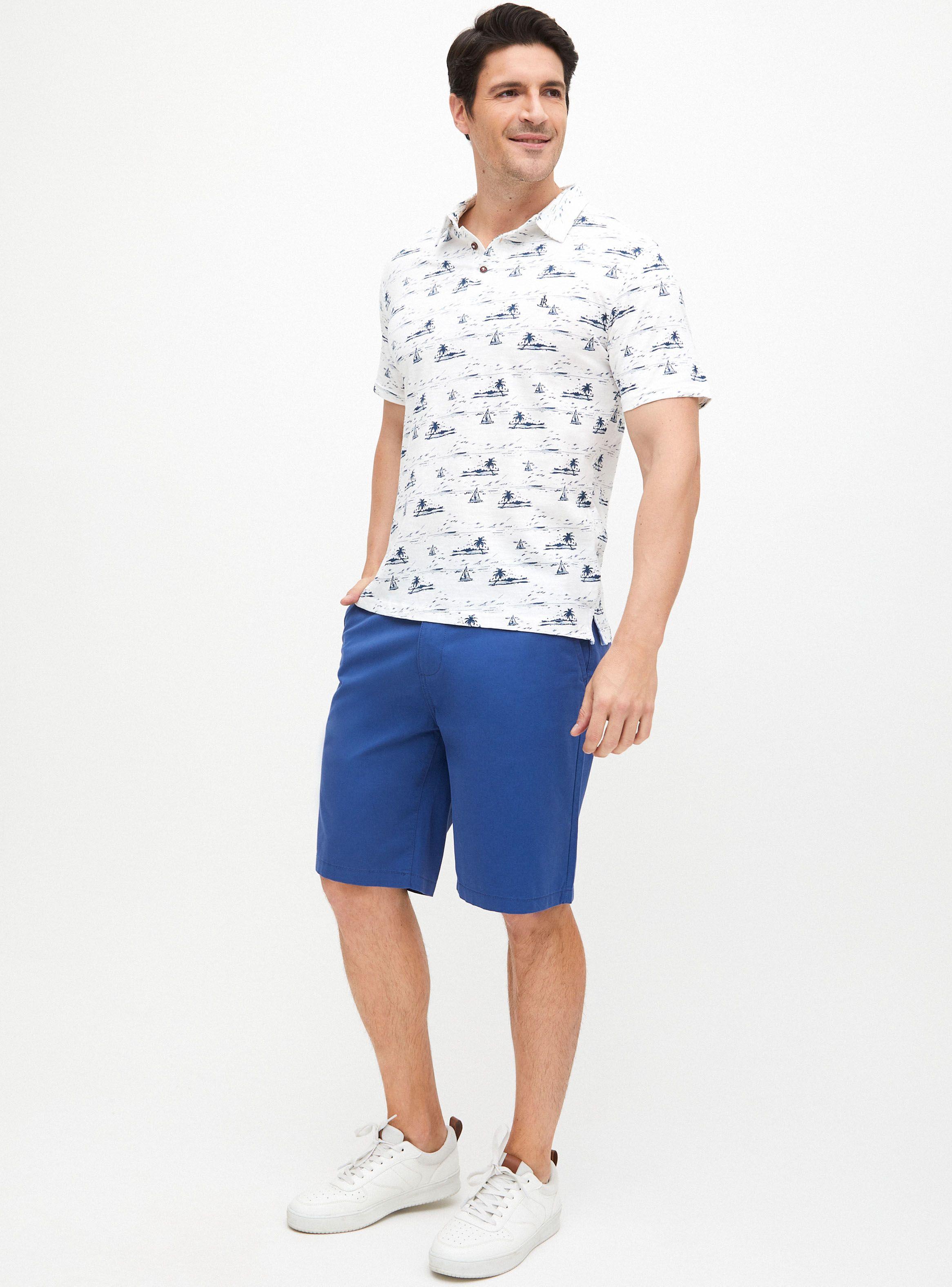 Polera Color Jersey Cuello Polo-3