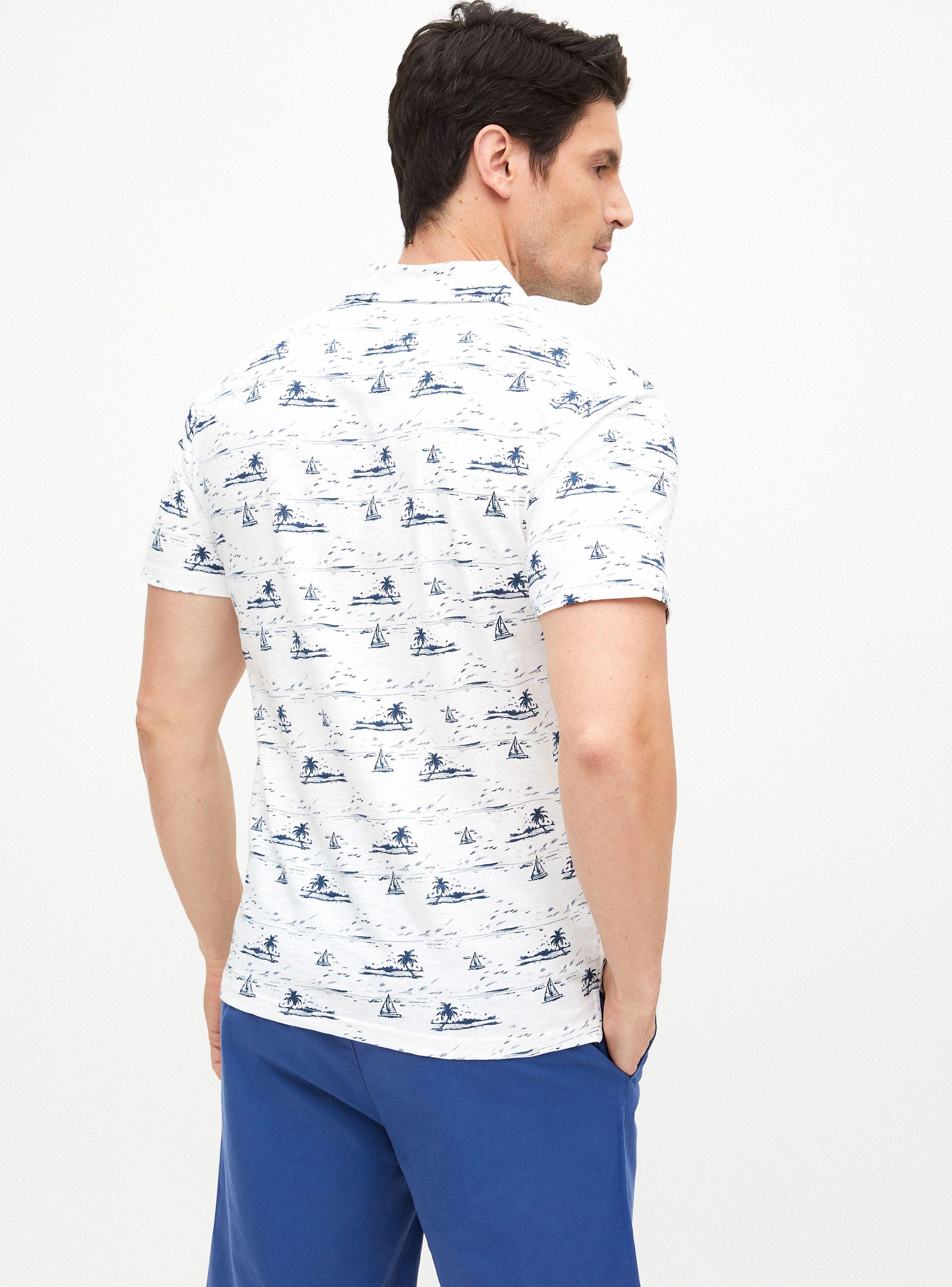 Polera Color Jersey Cuello Polo-1
