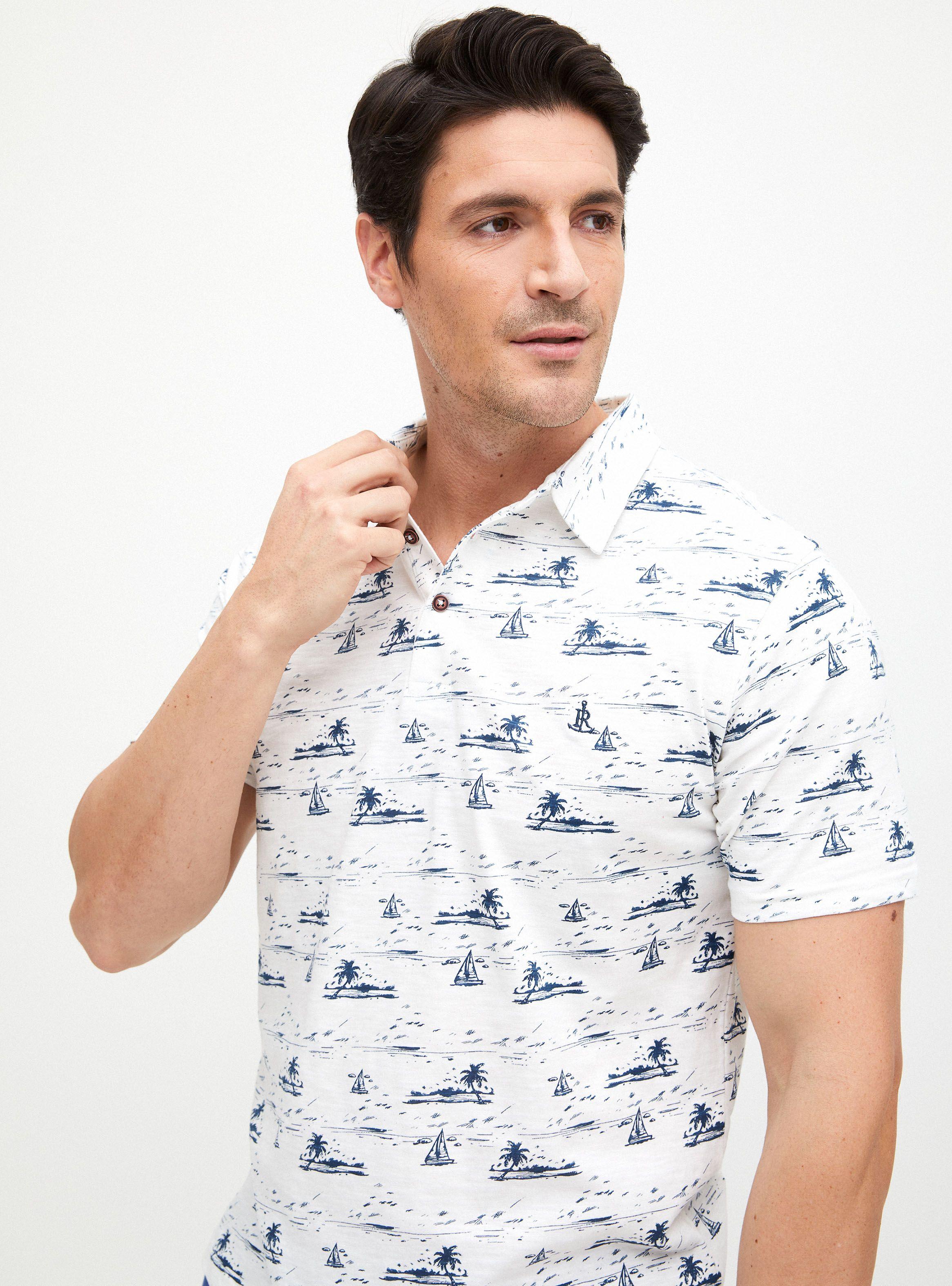 Polera Color Jersey Cuello Polo-2