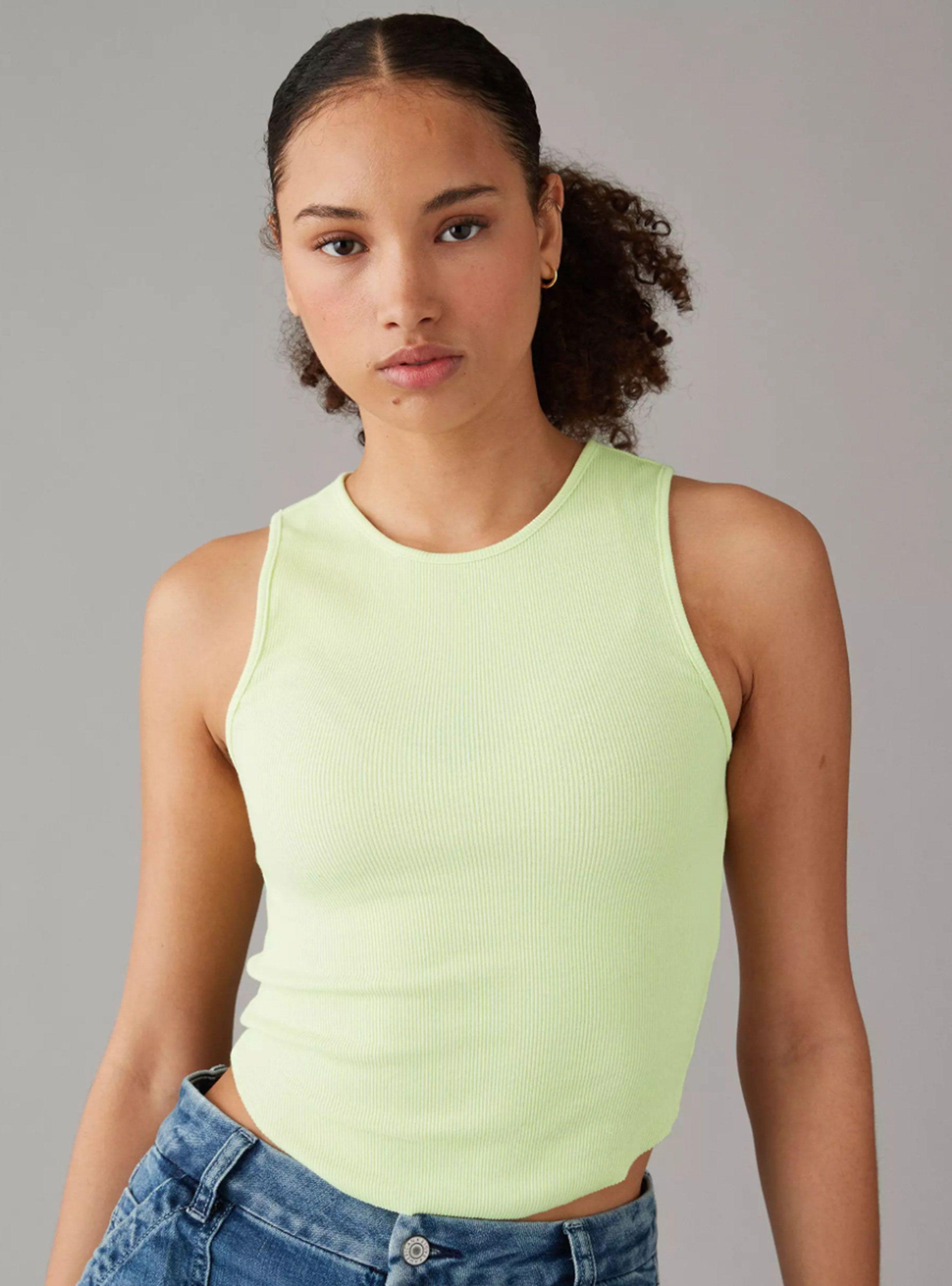 Top Daily Fave sin Mangas con Cuello Alto-0