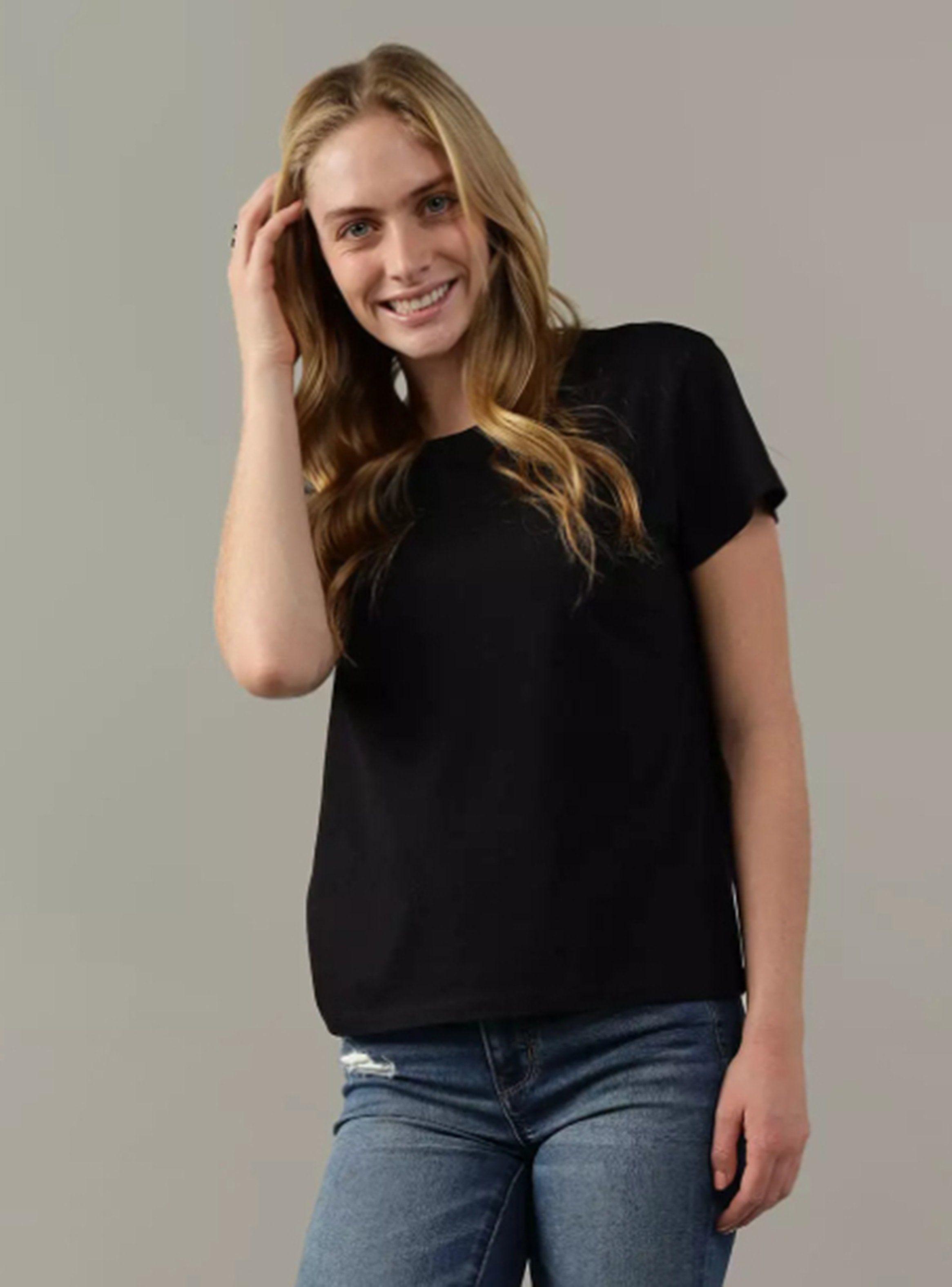 Polera Clásica Dobladillo Recto-0