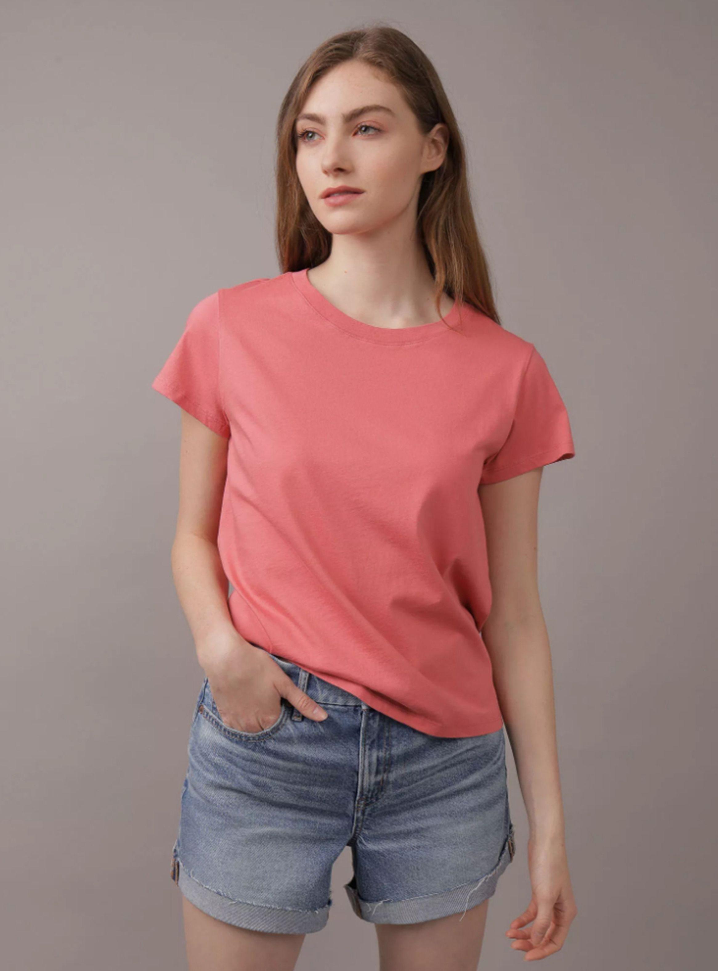 Polera con Cuello Redondo Fit Clásico-0