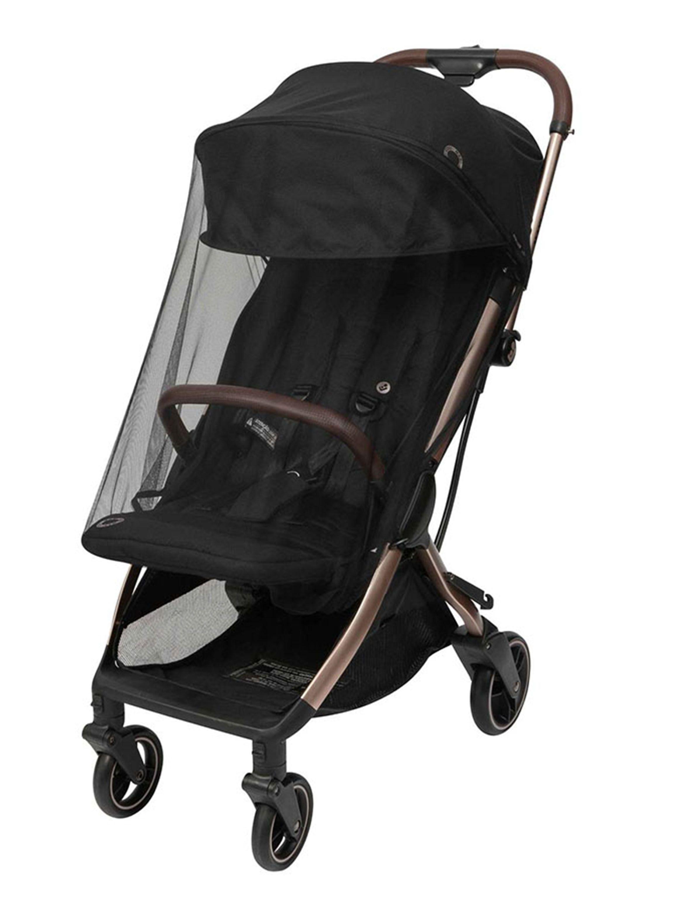 Coche Travel System Eva Essential Black Champagne-3