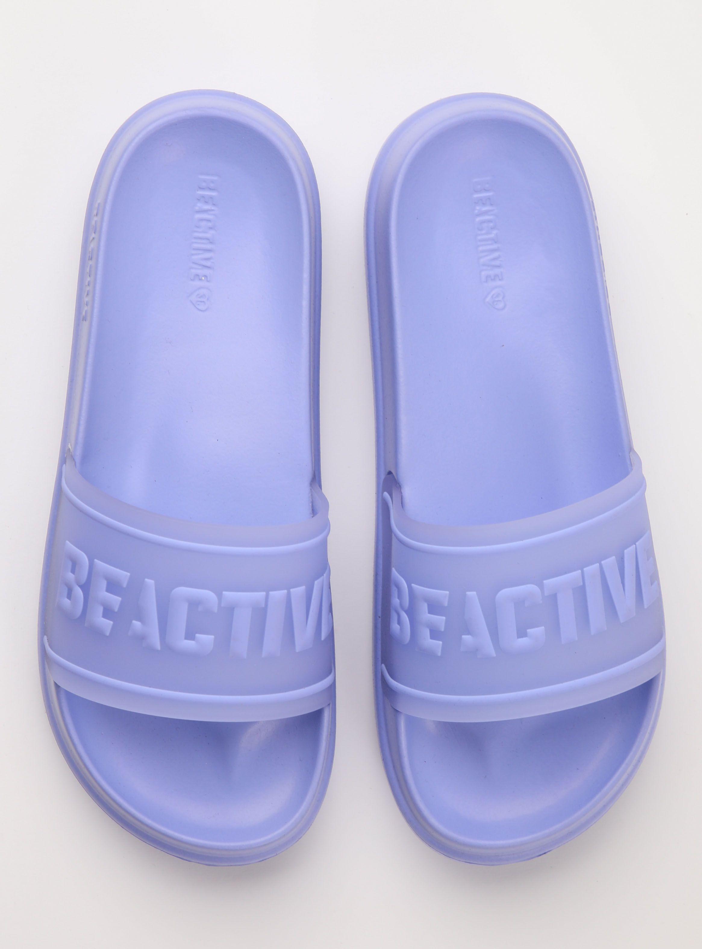 Sandalia Slider Logo en Relieve Mujer-4