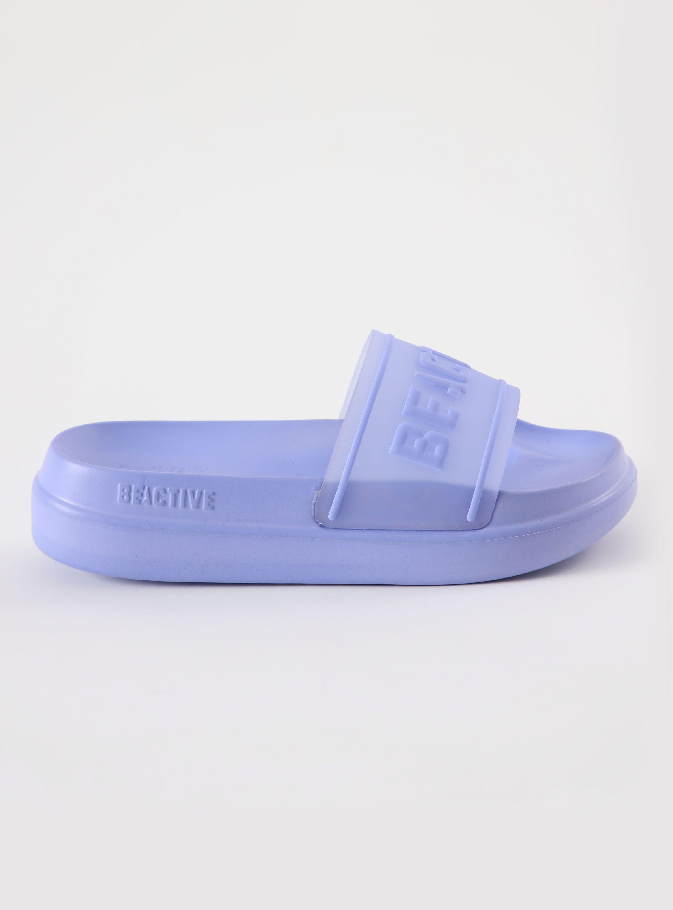 Sandalia Slider Logo en Relieve Mujer-1