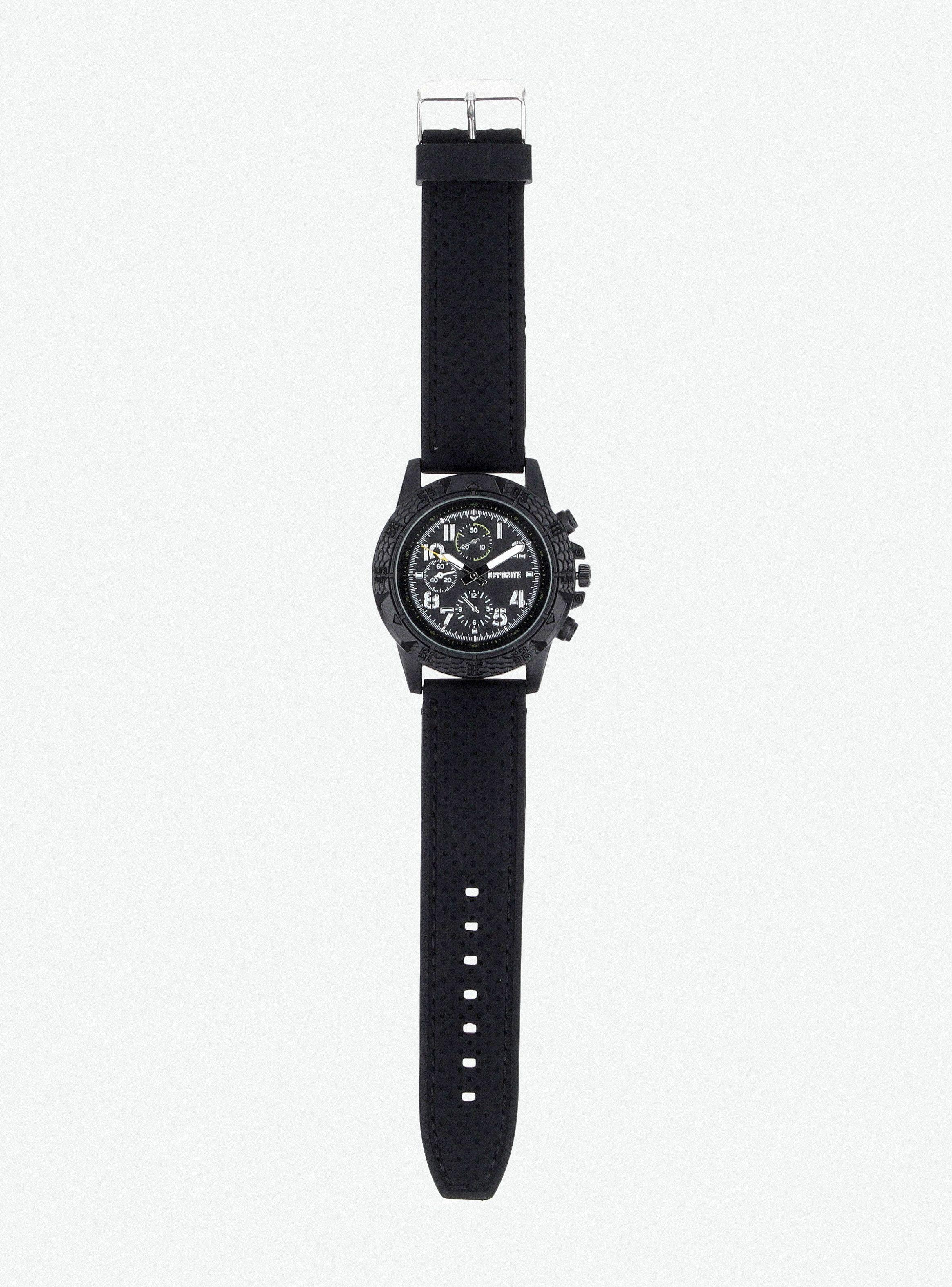Reloj Análogo Hombre Negro-4