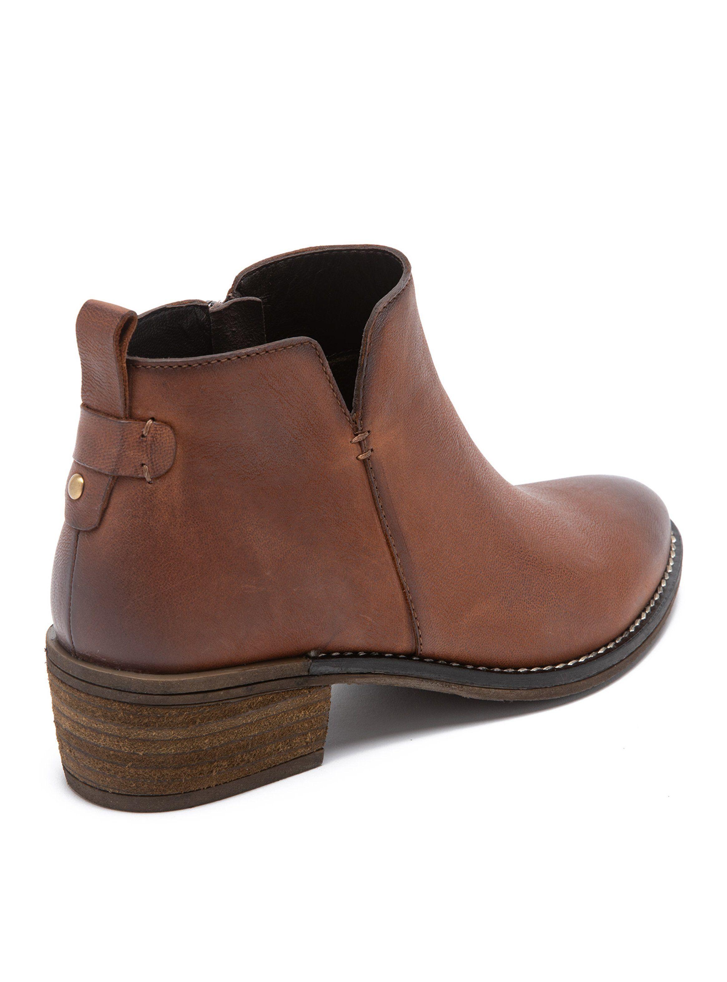 Botín Estilo Gina 659421 Cuero Mujer-3