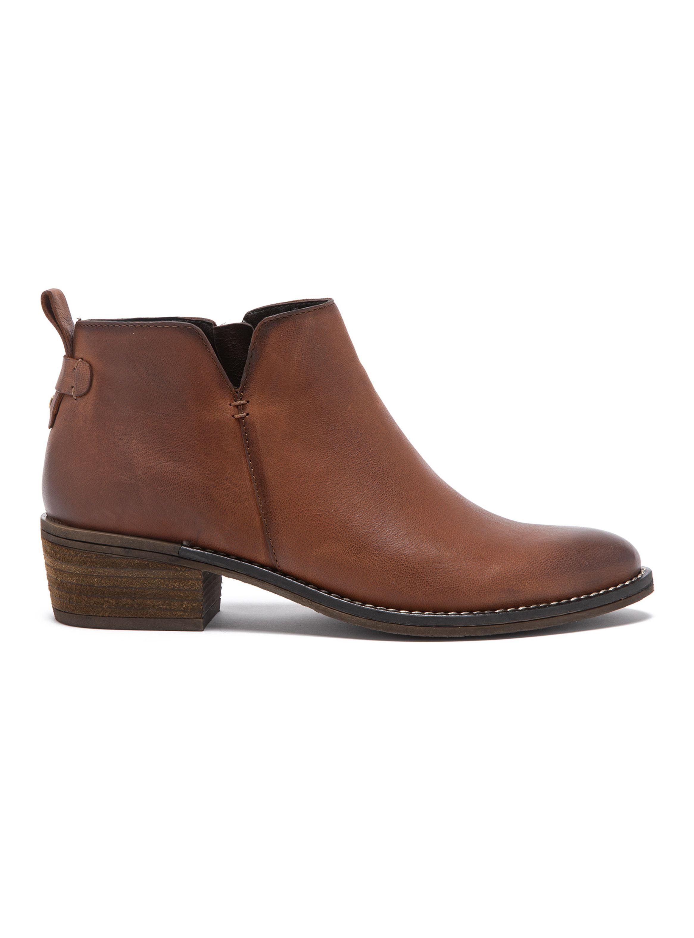 Botín Estilo Gina 659421 Cuero Mujer-1