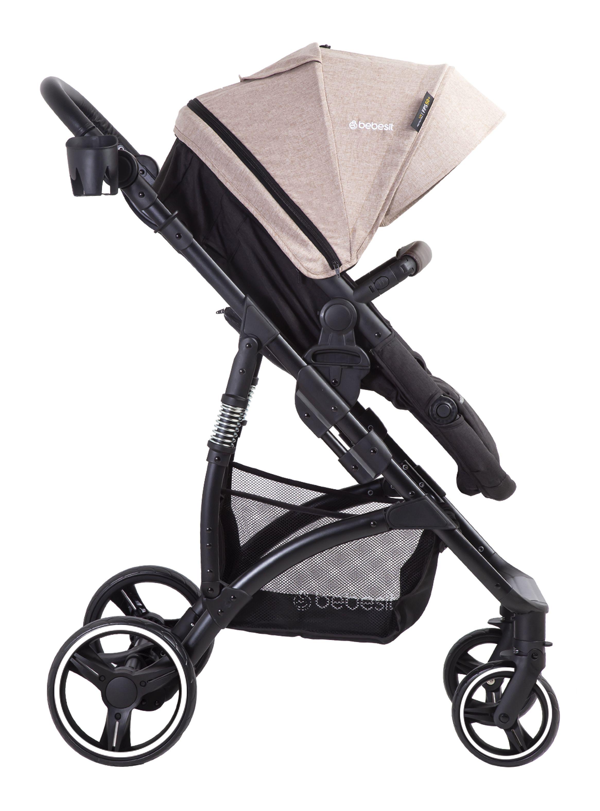 Coche Travel System Explorer Lx Beige Bebesit-2