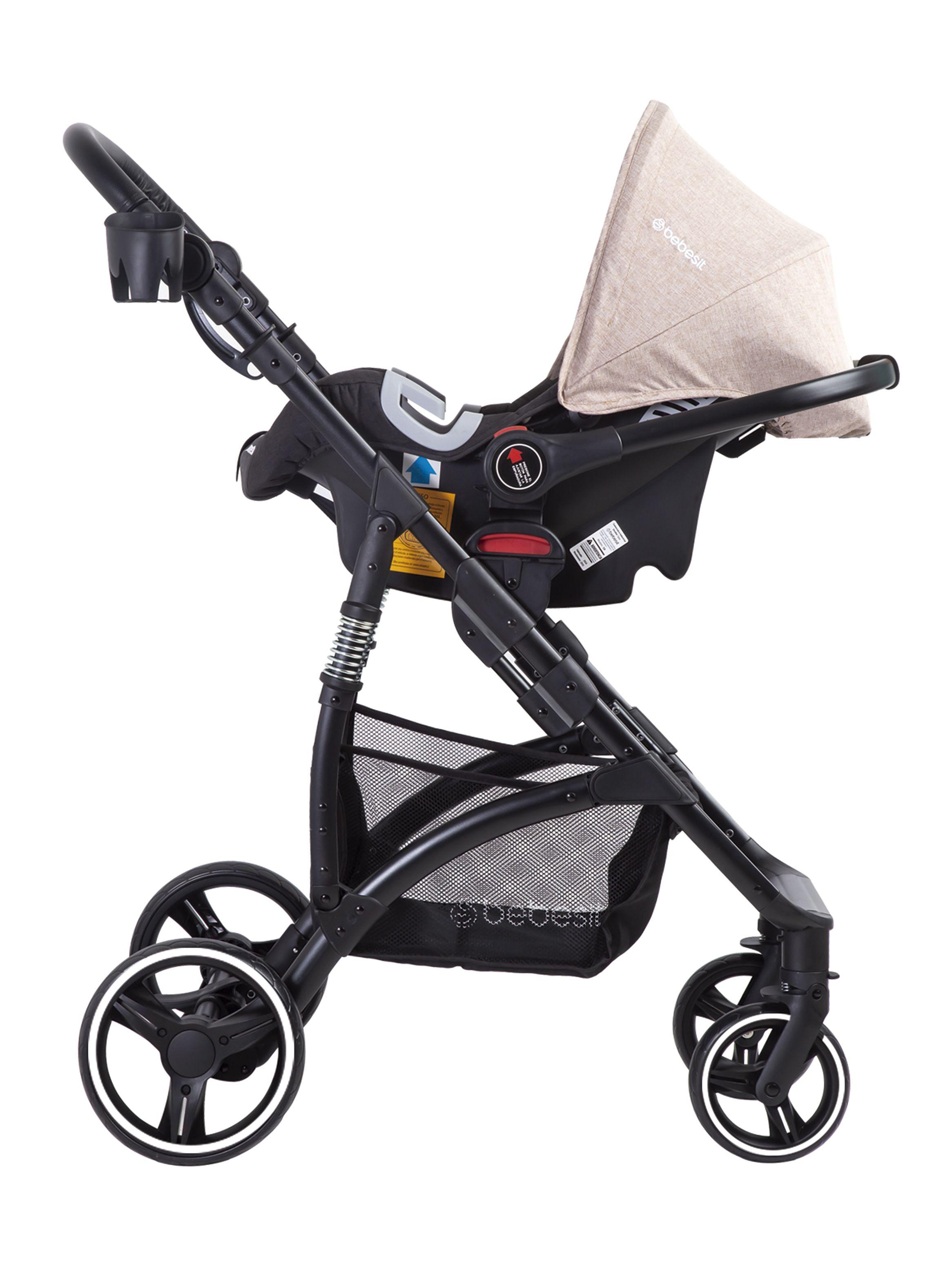 Coche Travel System Explorer Lx Beige Bebesit-4