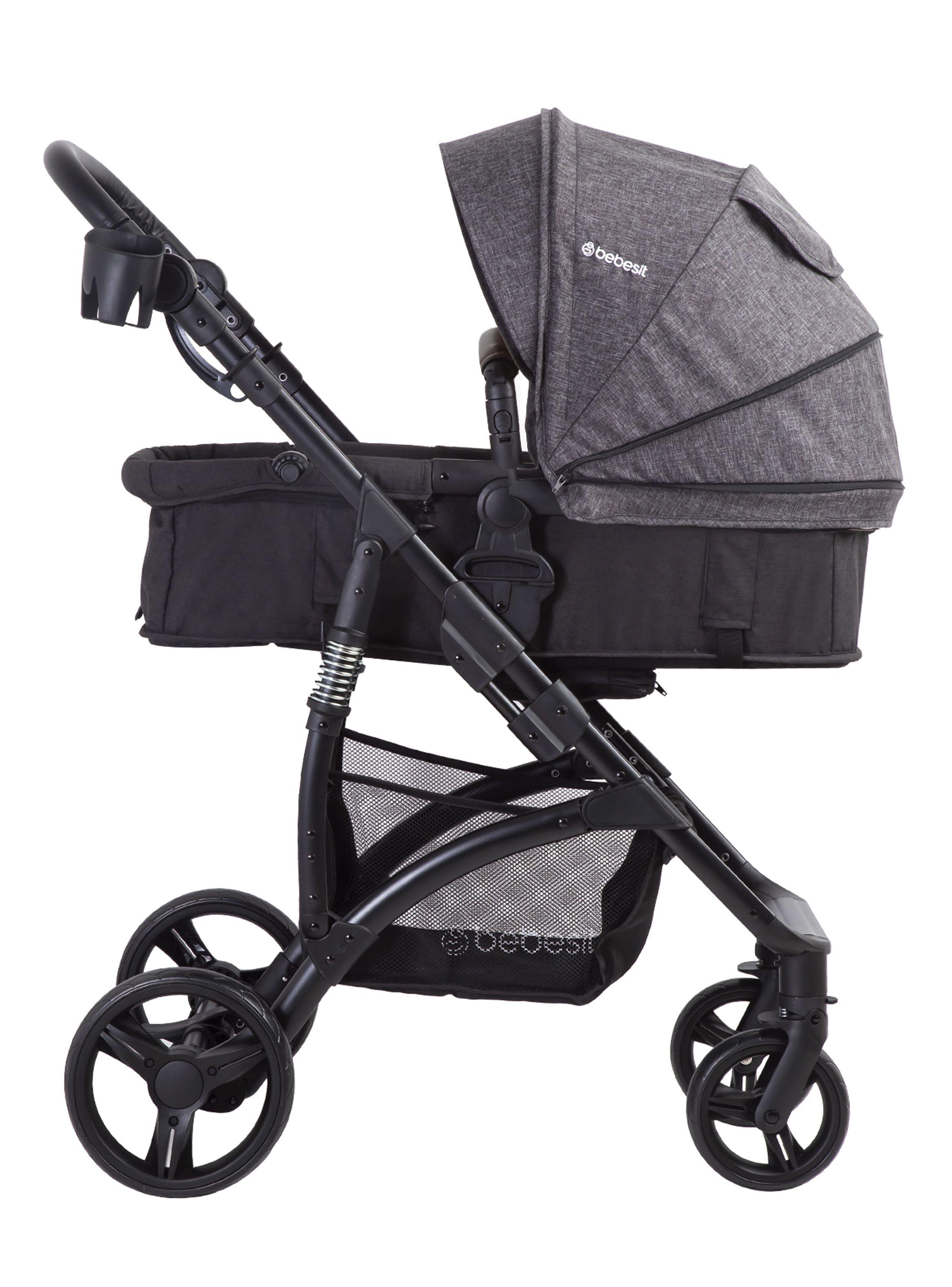 Coche Travel System Explorer Lx Negro Bebesit-3