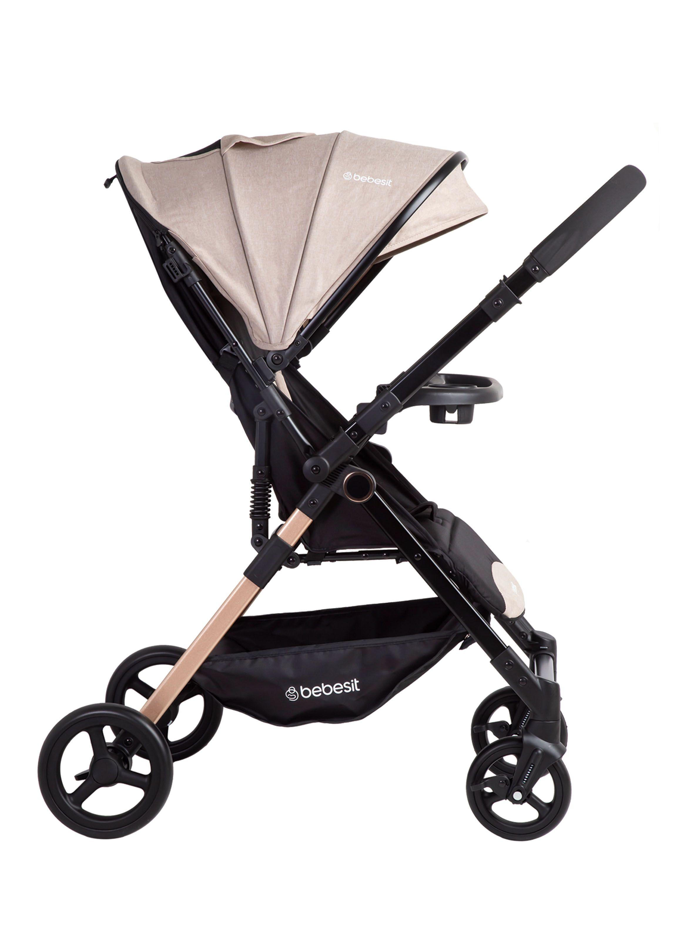 Coche Paseo City Beige Bebesit-2
