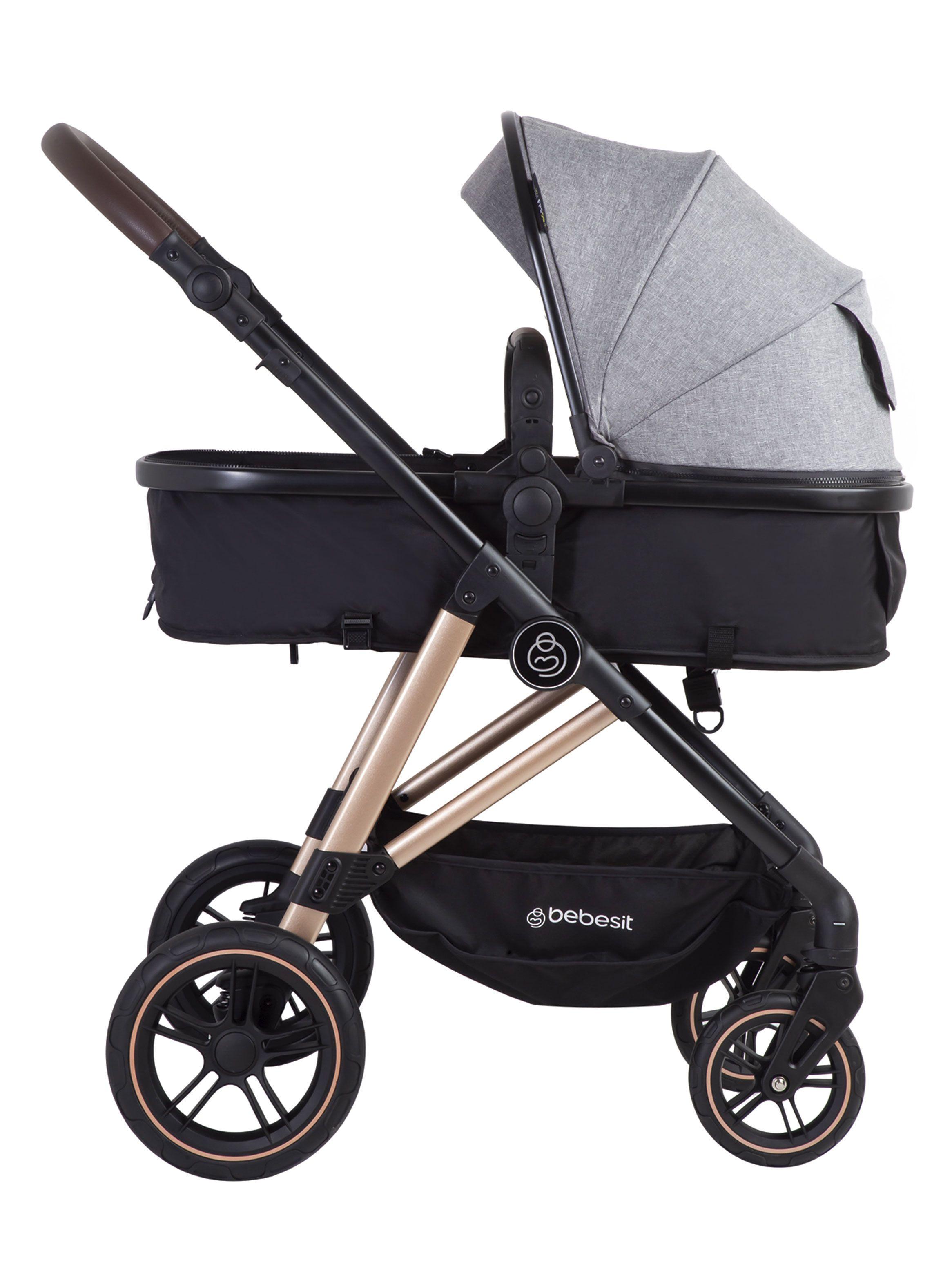 Coche Travel System Neo Gris Bebesit-3