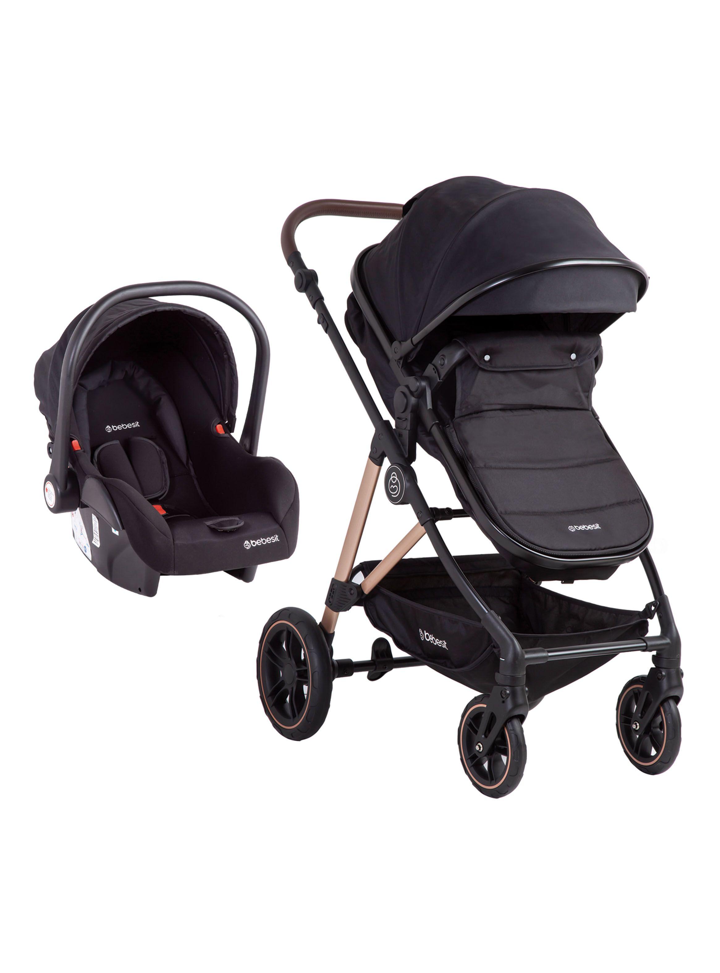 Coche Travel System Neo Negro Bebesit-2